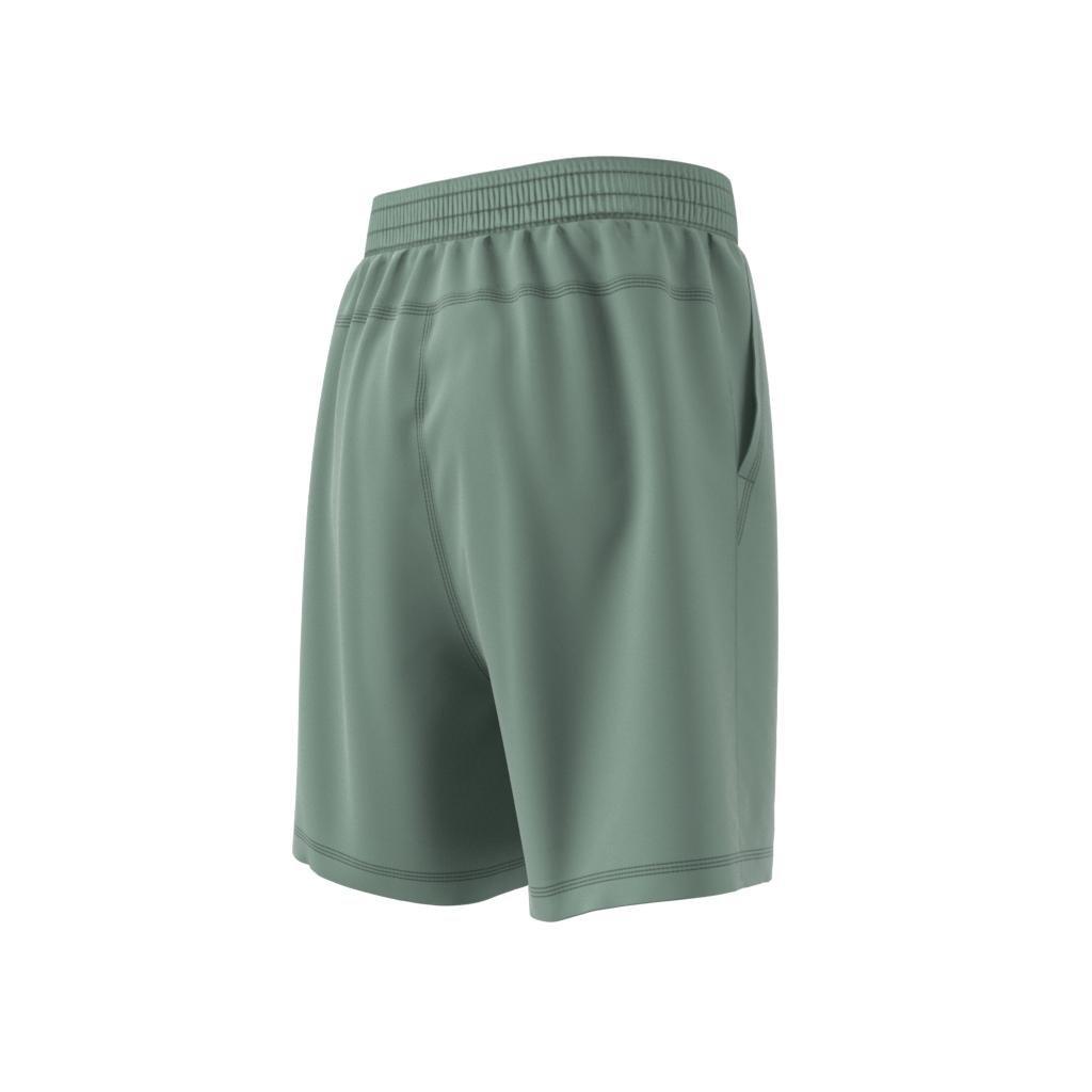 Lounge Fleece Shorts, Green, A901_ONE, large image number 10