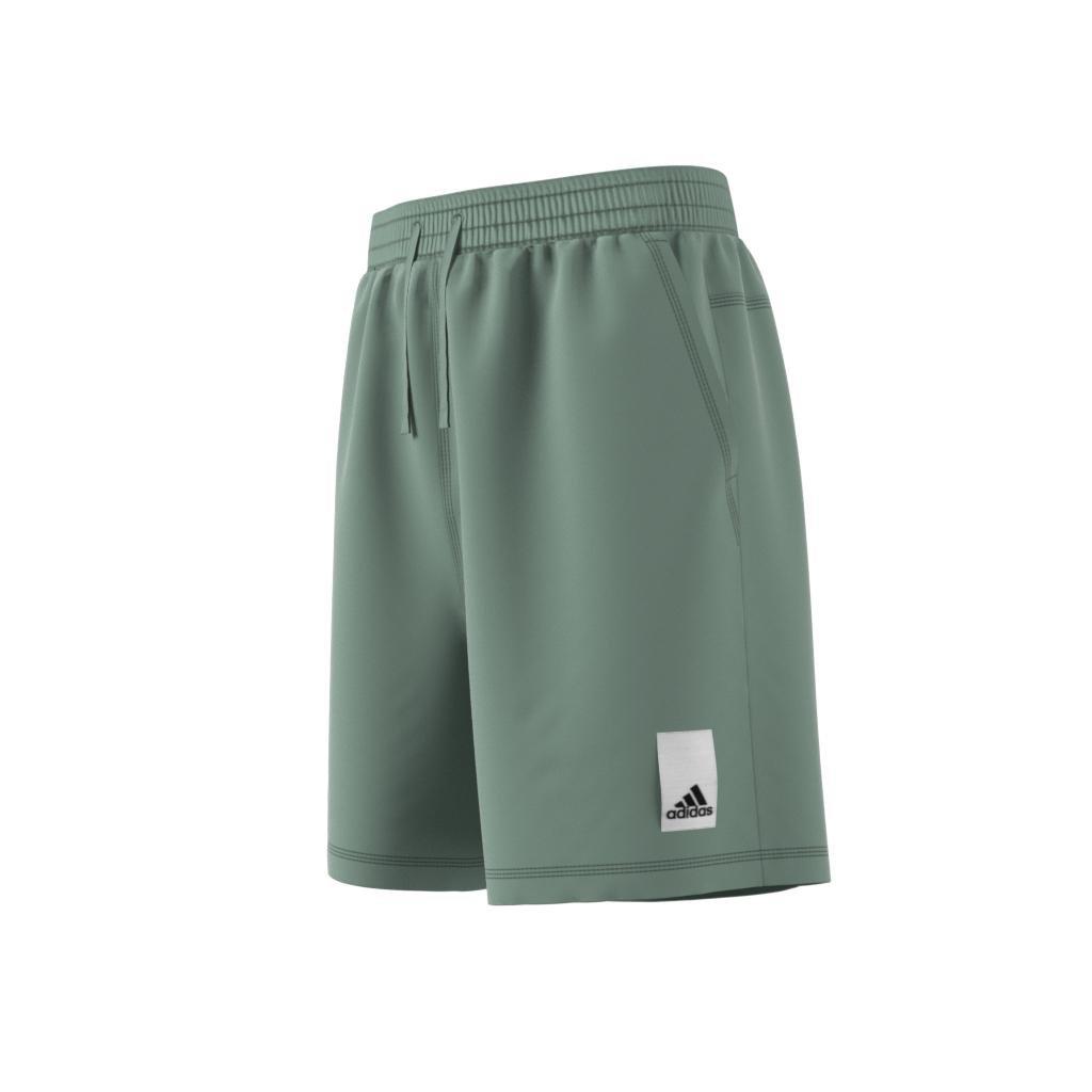 Lounge Fleece Shorts, Green, A901_ONE, large image number 11