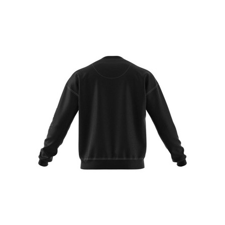 Men Lounge Fleece Sweatshirt, Black, A901_ONE, large image number 9
