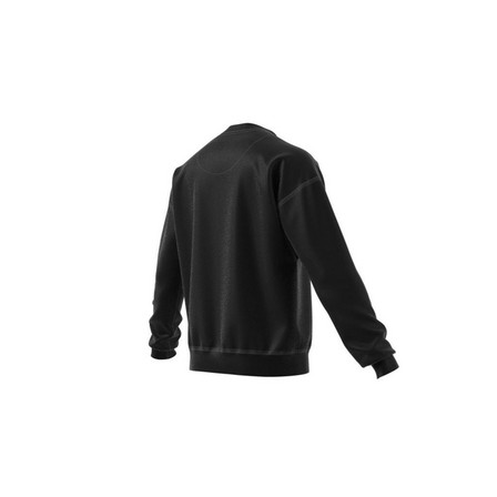 Men Lounge Fleece Sweatshirt, Black, A901_ONE, large image number 11