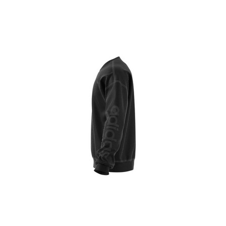 Men Lounge Fleece Sweatshirt, Black, A901_ONE, large image number 14