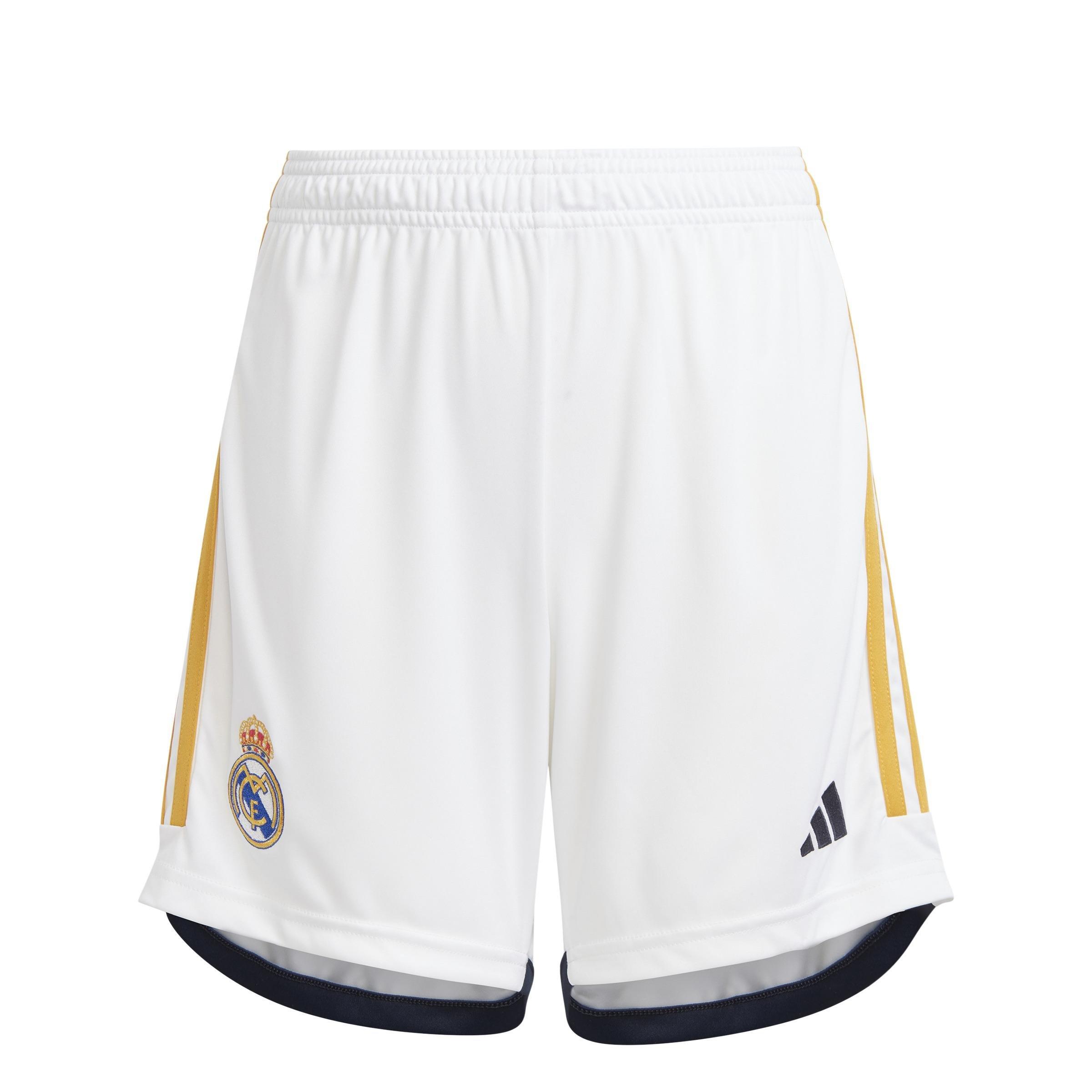 Real Madrid 23/24 Home Shorts, White, A901_ONE, large image number 0