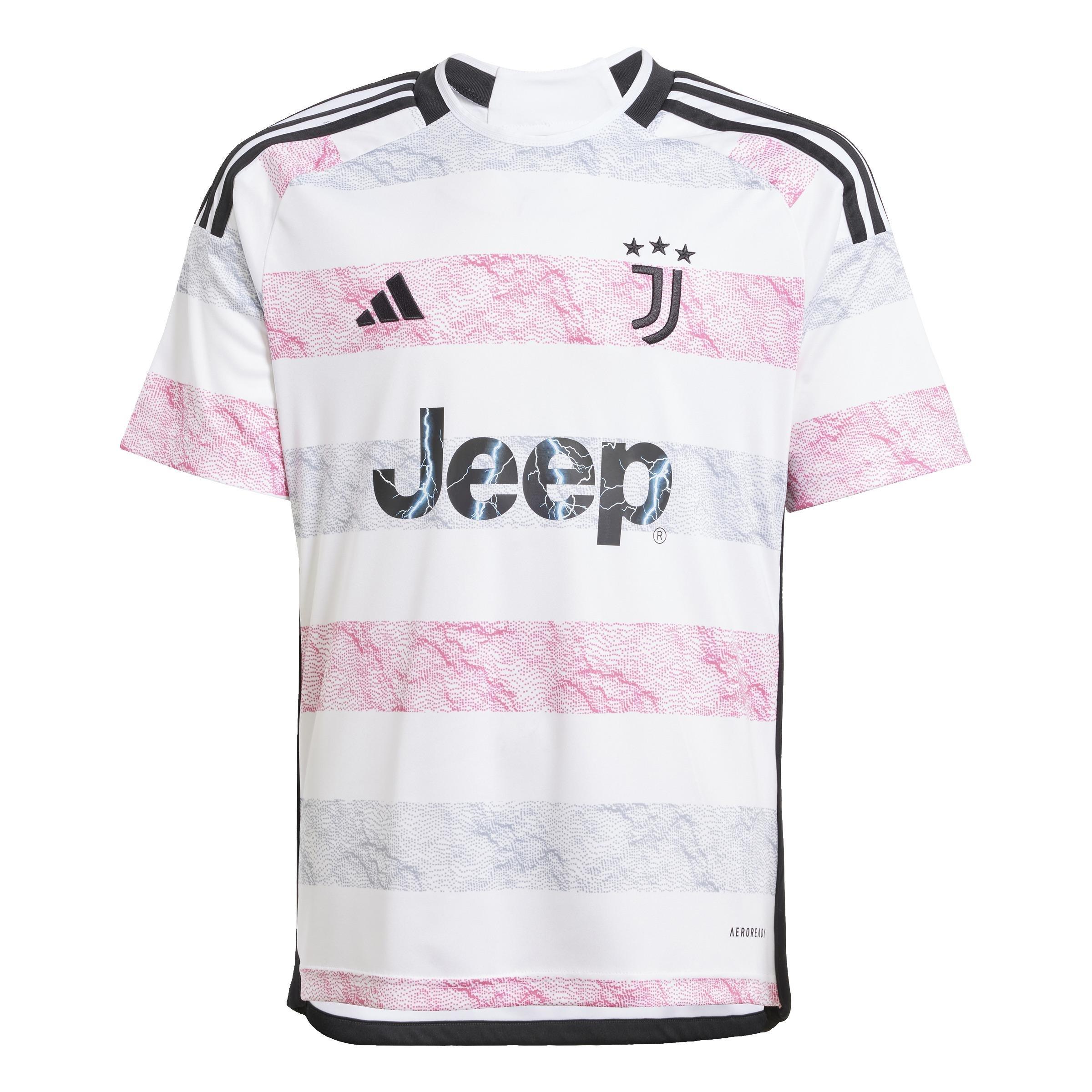 Unisex Kids Juventus 23/24 Away Jersey, White, , large image number 0