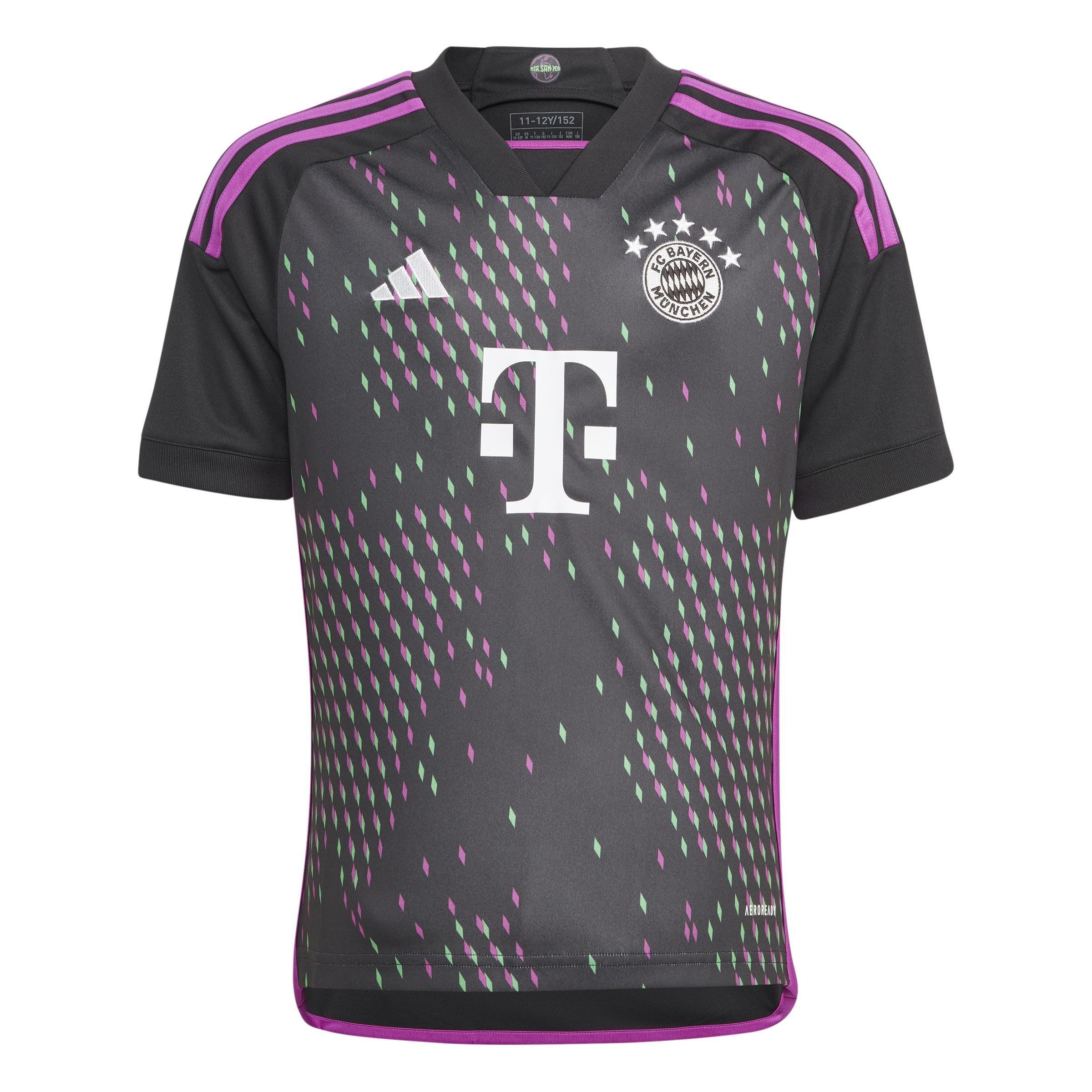 Unisex Fc Bayern 23/24 Away Jersey, Black, A901_ONE, large image number 1