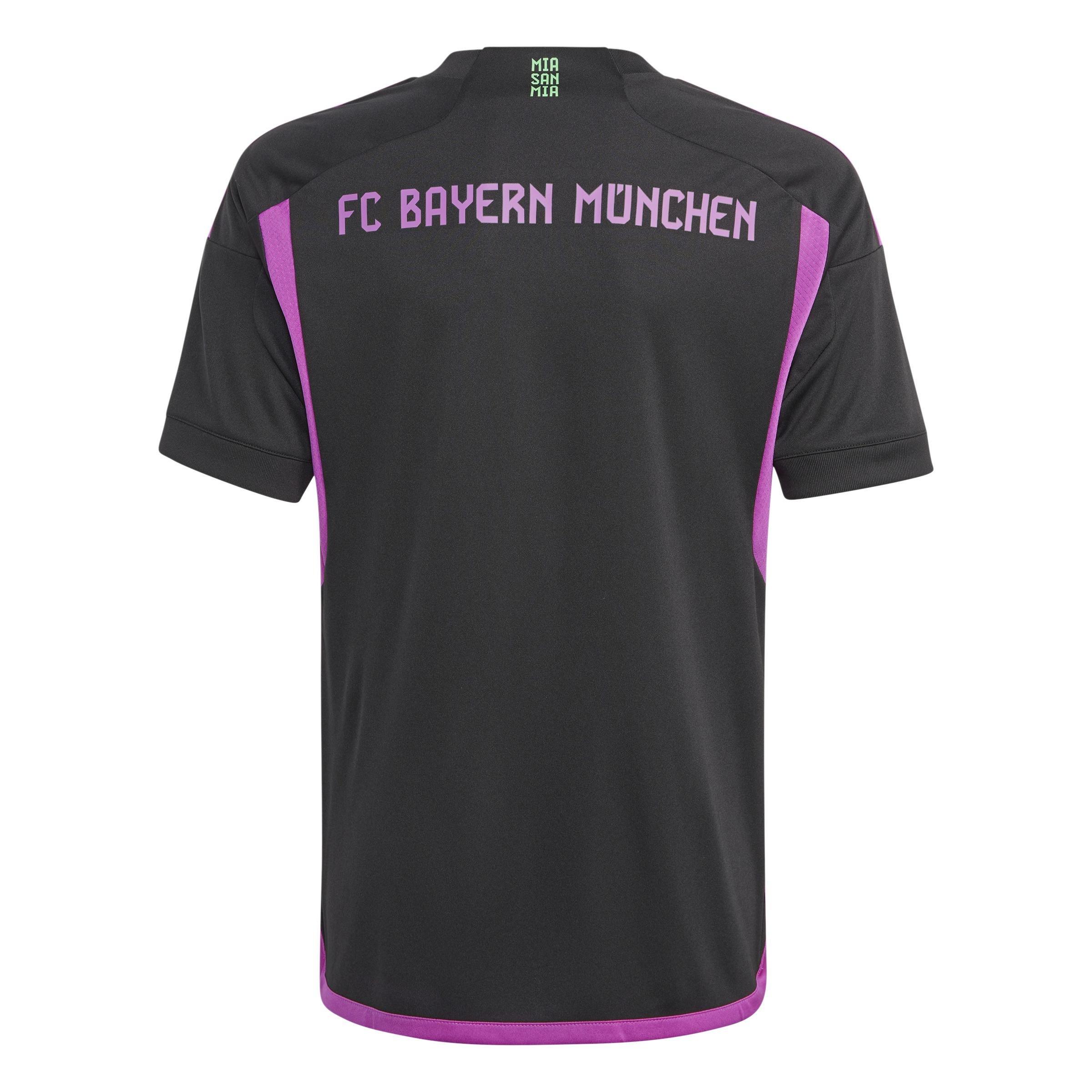 Unisex Kids Fc Bayern 23/24 Away Jersey, Black, A901_ONE, large image number 2
