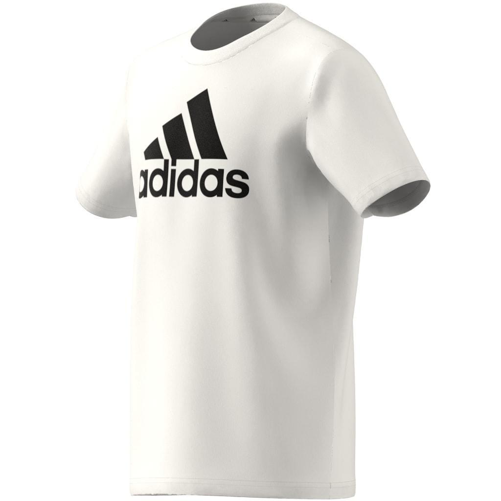 Unisex Kids Essentials Big Logo Cotton T-Shirt, White, A901_ONE, large image number 8