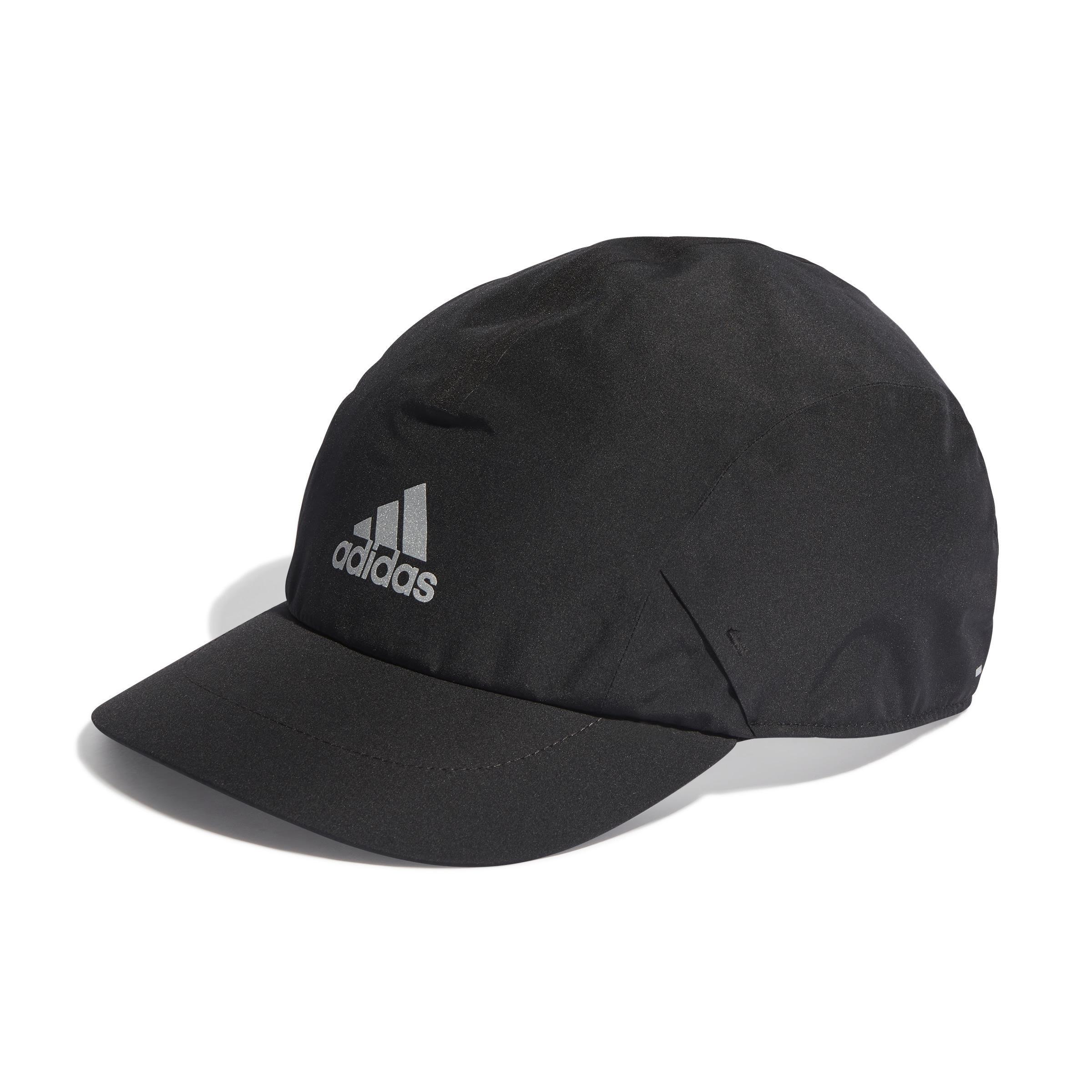 Unisex RAIN.RDY Tech 3-Panel Cap, Black, A901_ONE, medium