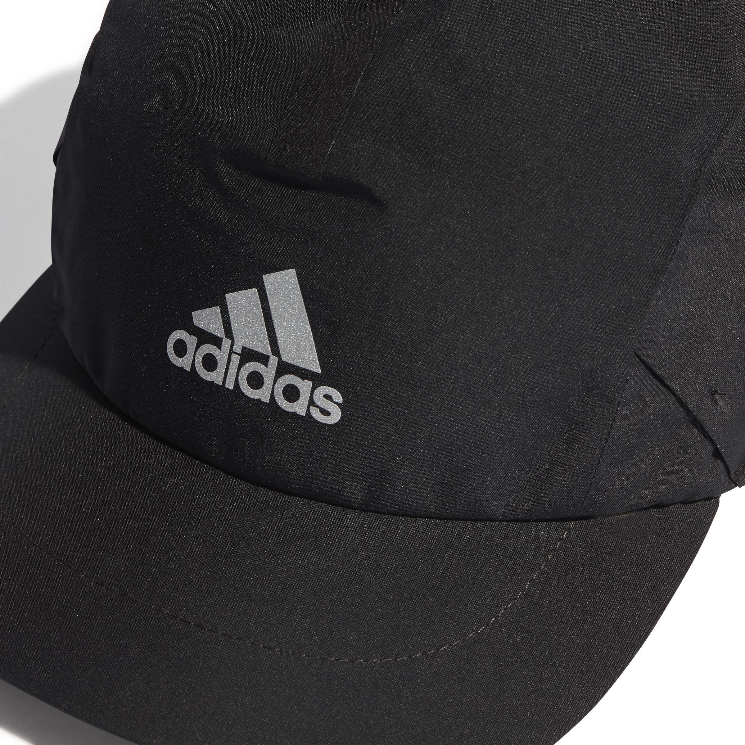 Unisex RAIN.RDY Tech 3-Panel Cap, Black, A901_ONE, large image number 3