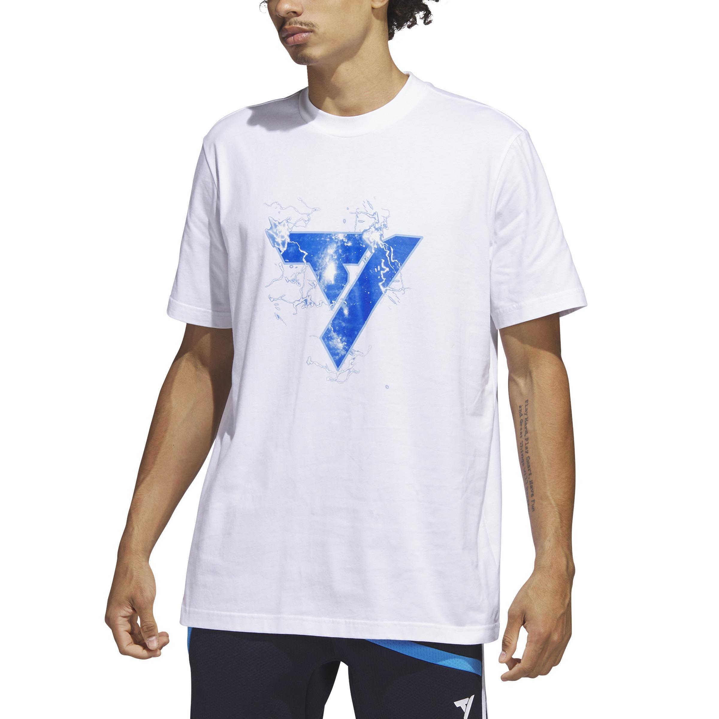 Trae Hc Graphic T-Shirt, White, A901_ONE, large image number 2