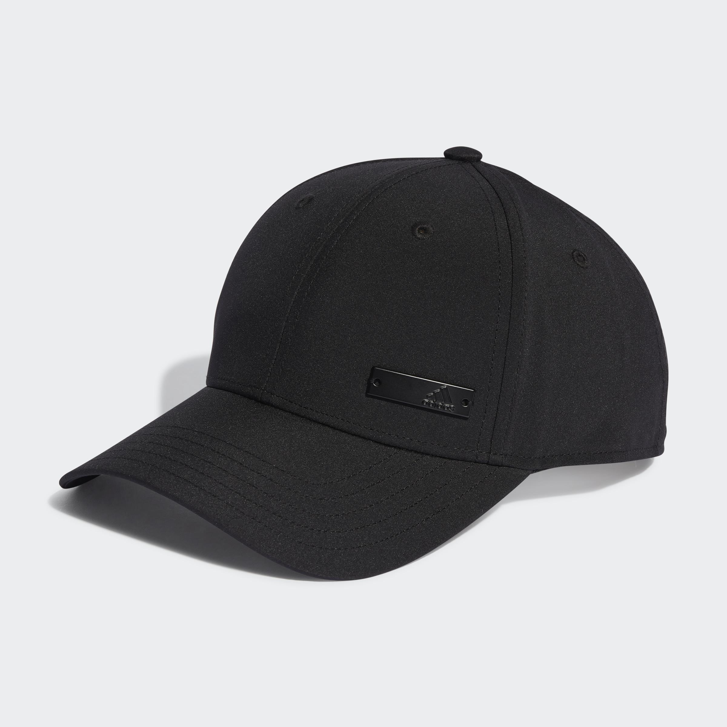 Unisex Metal Badge Lightweight Baseball Cap, Black, A901_ONE, large image number 0
