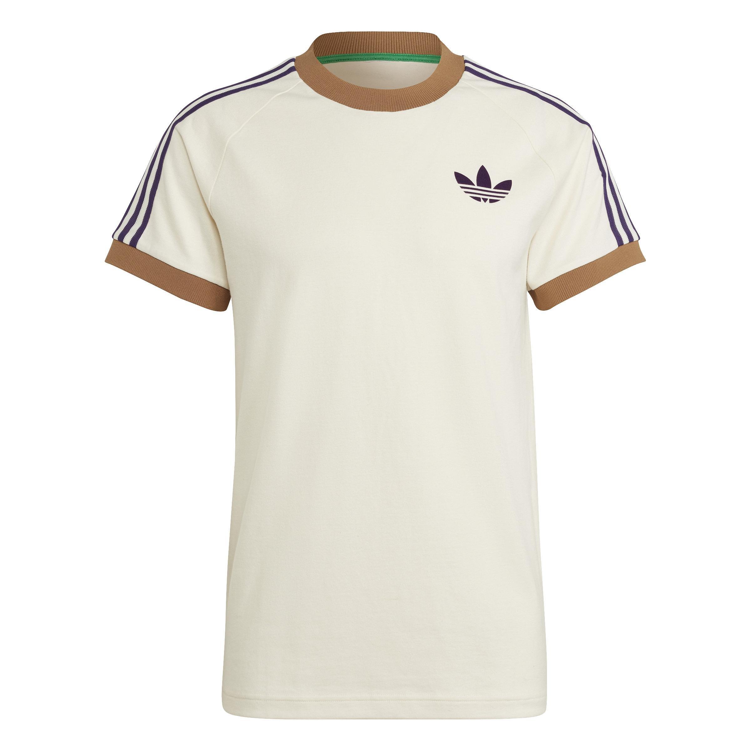 adidas Outlet Adicolor 70S Vintage Cali T-Shirt, Beige Azadea