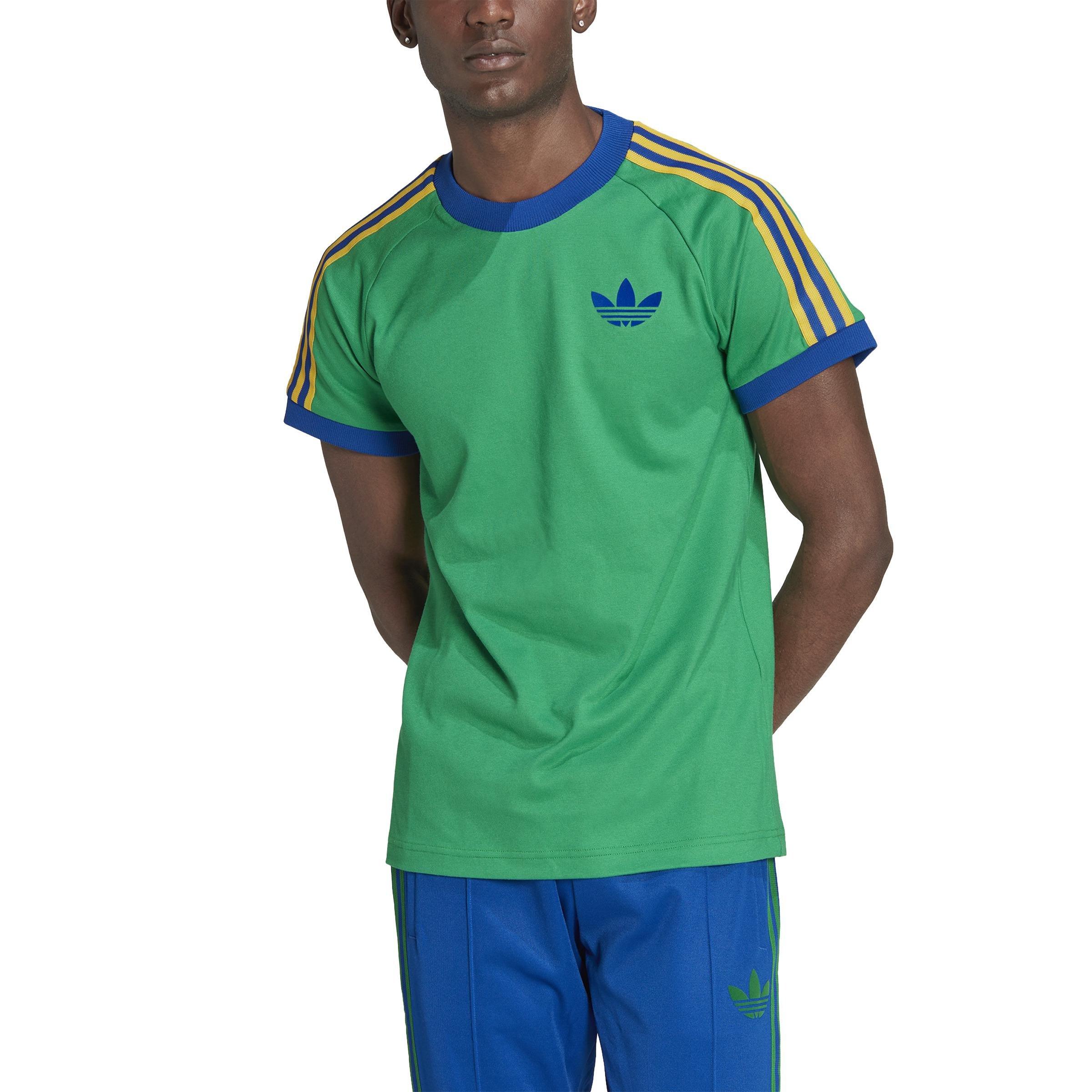 Adicolor 70S Vintage Cali T-Shirt, Green, A901_ONE, large image number 2