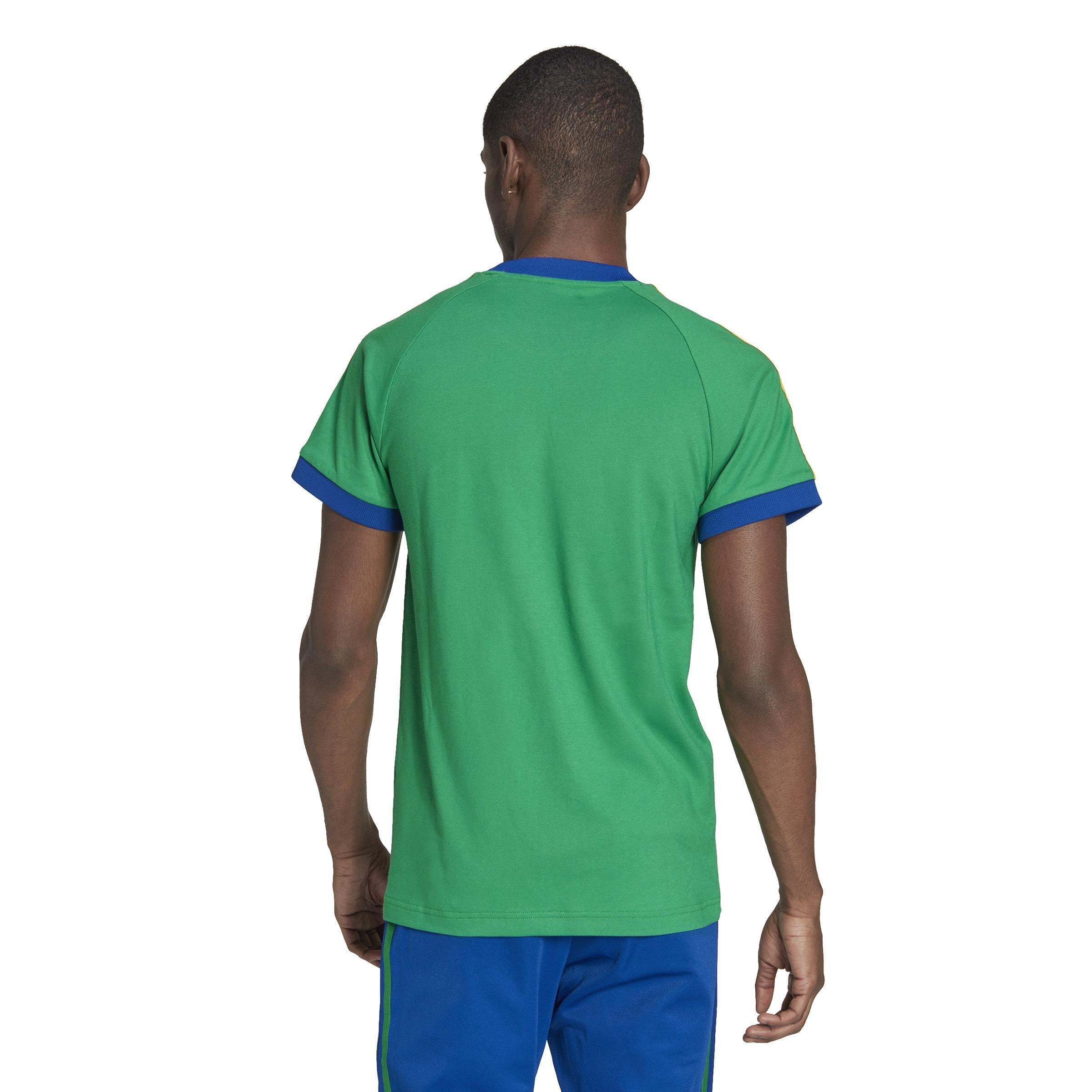 Adicolor 70S Vintage Cali T-Shirt, Green, A901_ONE, large image number 4