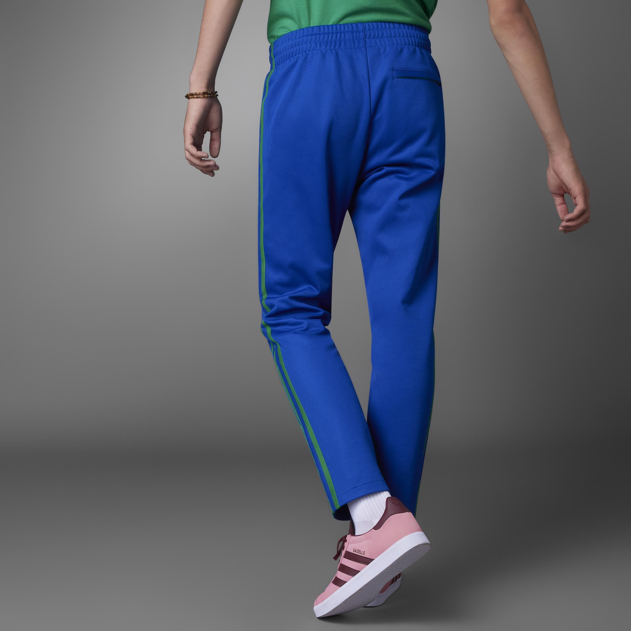 Adicolor 70S Striped Tracksuit Bottoms, Blue, A901_ONE, large image number 10