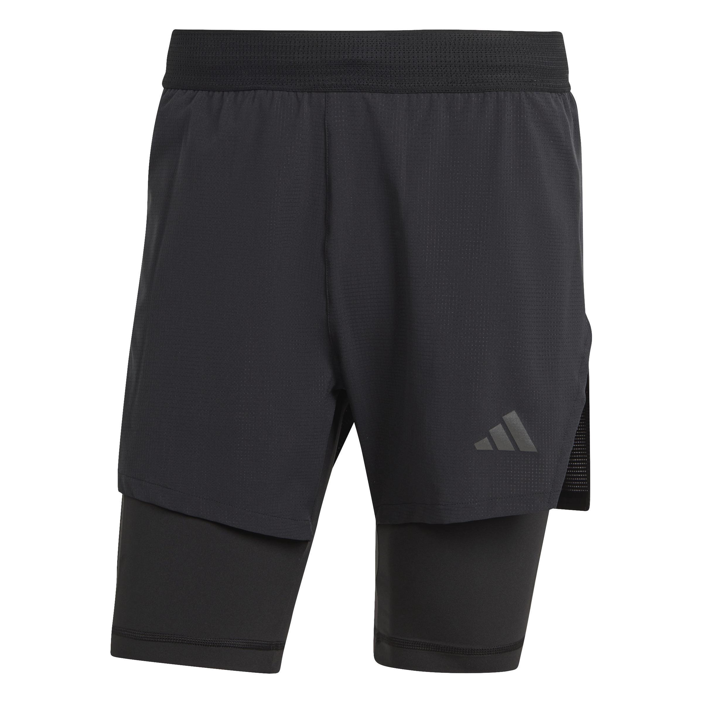 Heat.Rdy Hiit Elevated Training 2-In-1 Shorts, Black, A901_ONE, large image number 0