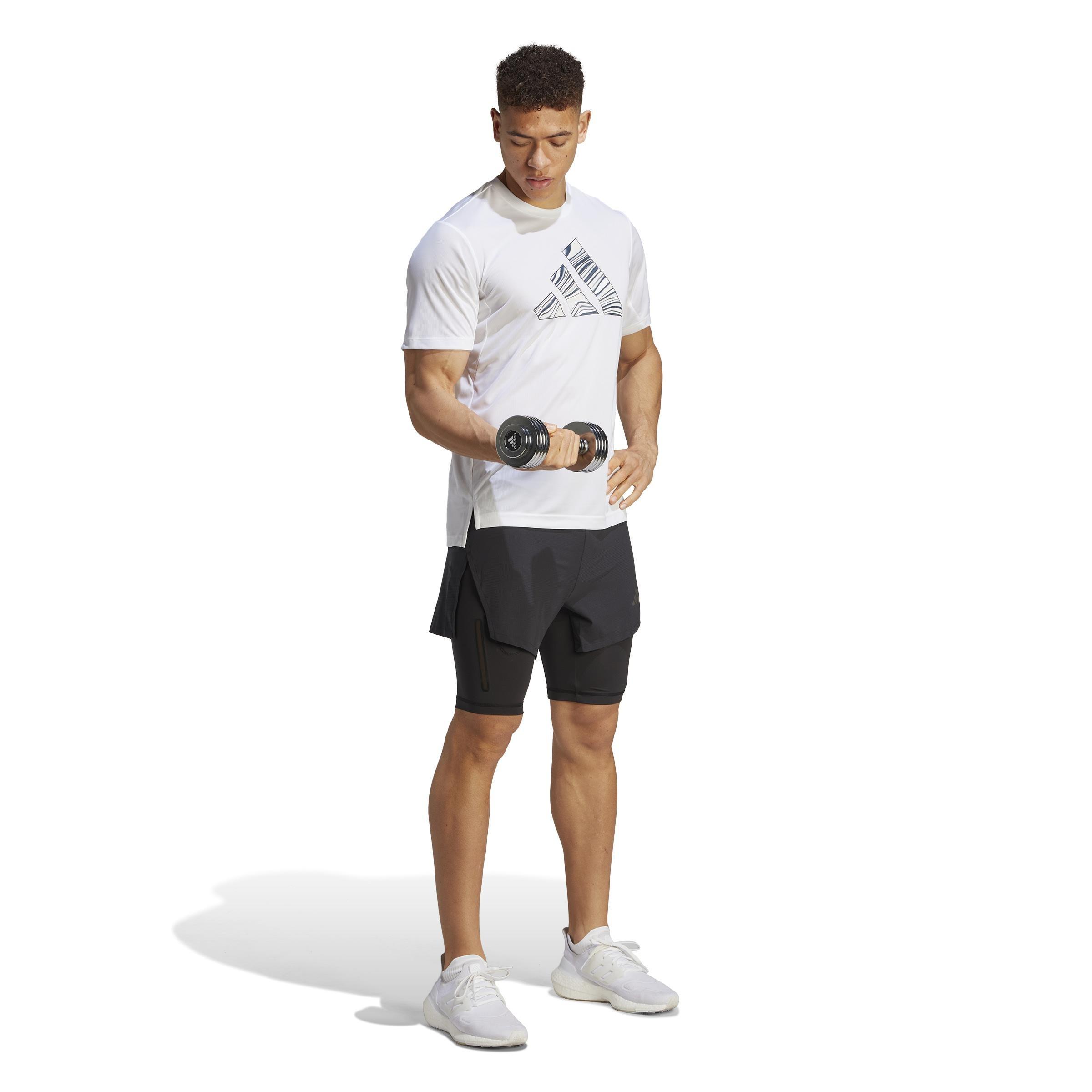 Heat.Rdy Hiit Elevated Training 2-In-1 Shorts, Black, A901_ONE, large image number 8