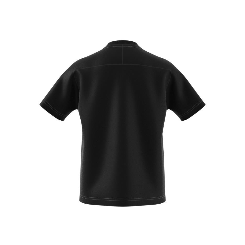 Unisex Kids adidas Z.N.E. T-Shirt, Black, A901_ONE, large image number 7