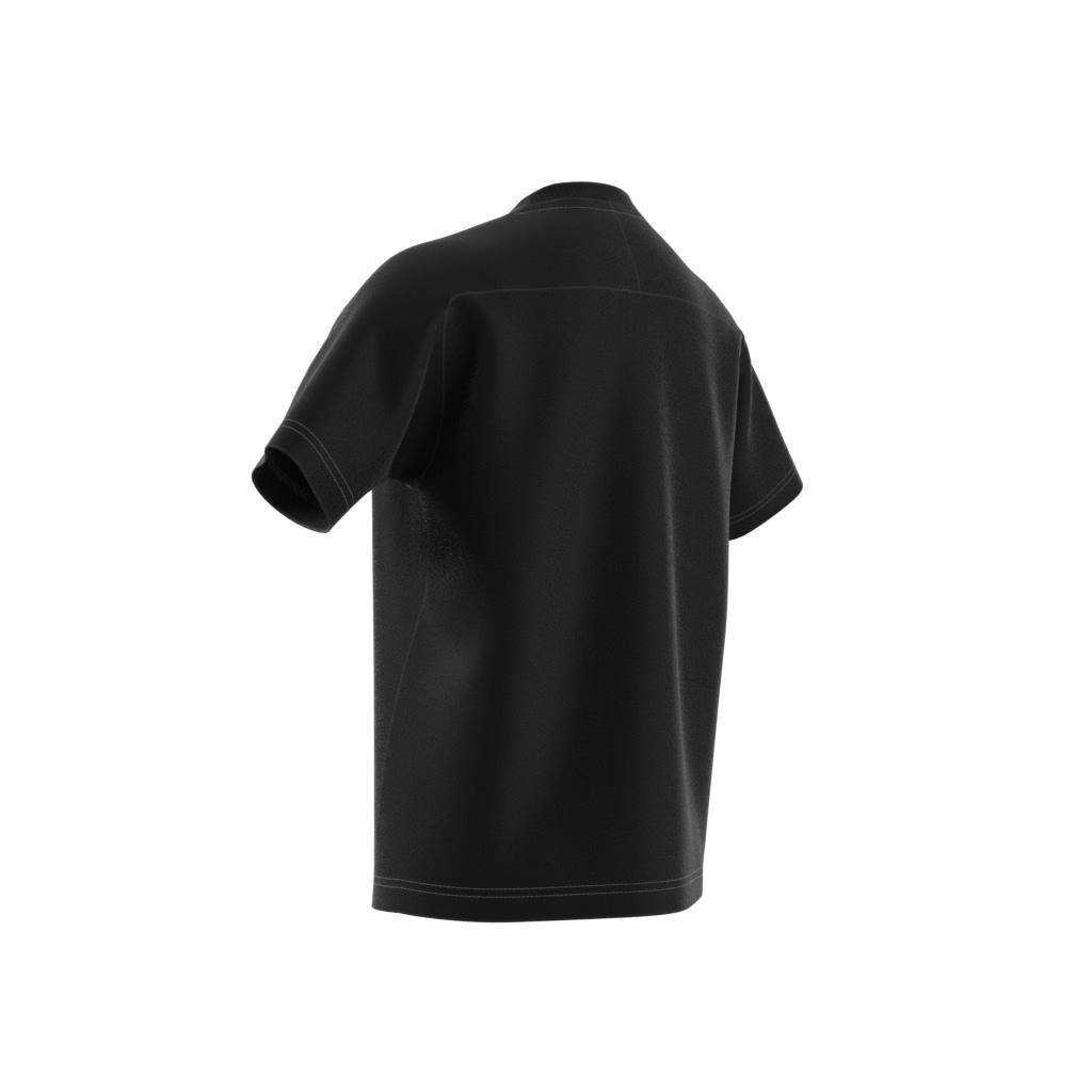 Unisex Kids adidas Z.N.E. T-Shirt, Black, A901_ONE, large image number 11