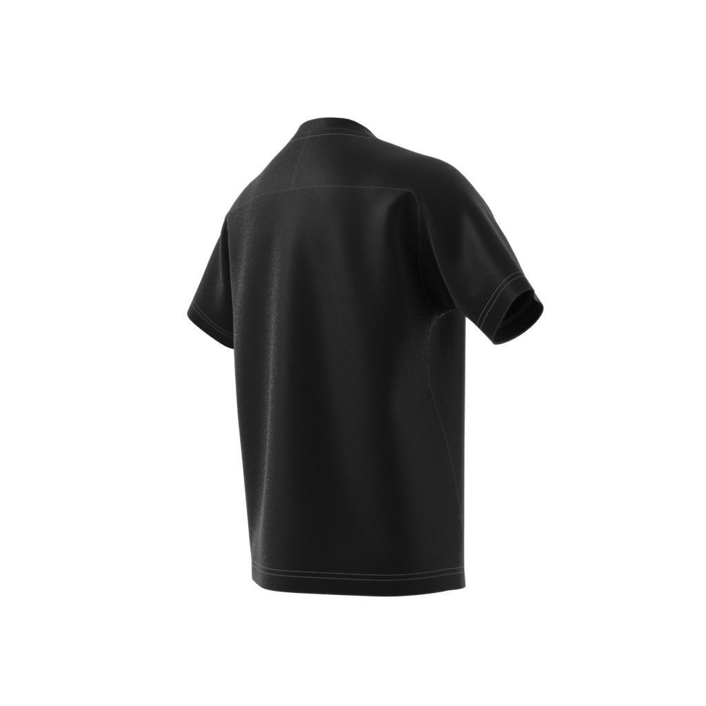 Unisex Kids adidas Z.N.E. T-Shirt, Black, A901_ONE, large image number 12