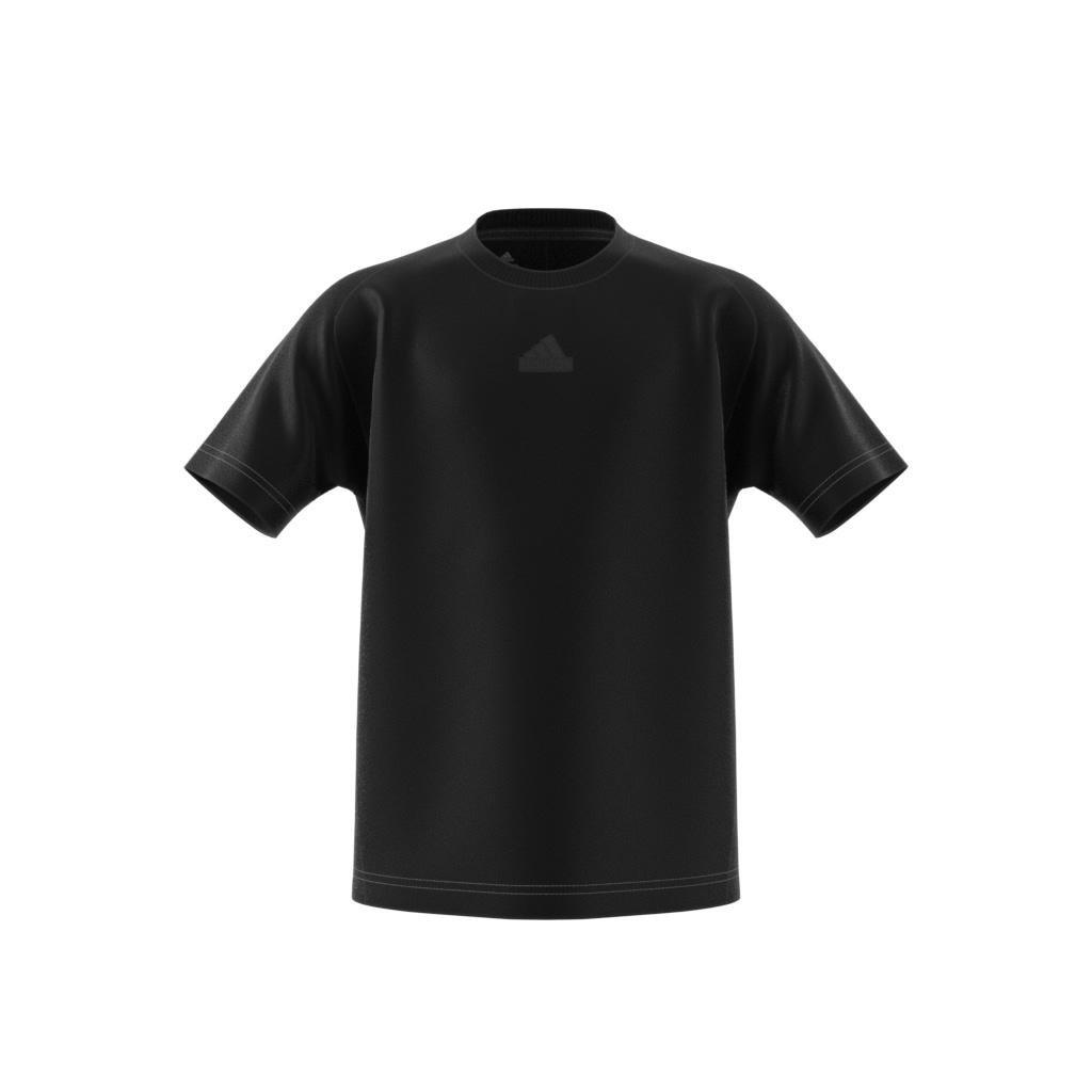 Unisex Kids adidas Z.N.E. T-Shirt, Black, A901_ONE, large image number 13