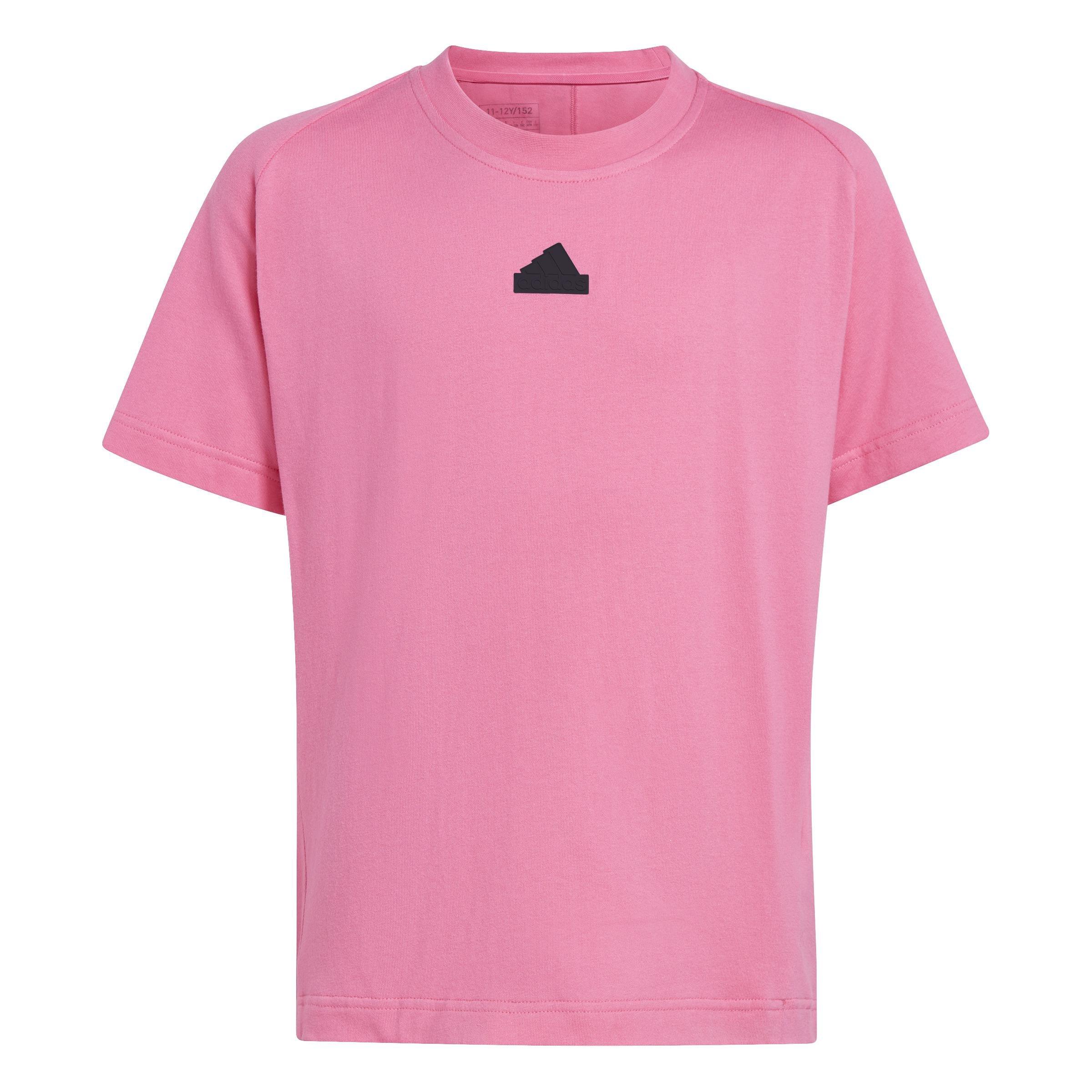 Unisex Kids Z.N.E. T-Shirt, Pink, A901_ONE, large image number 0