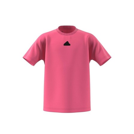 Kids Unisex Z.N.E. T-Shirt Kids, Pink, A901_ONE, large image number 6