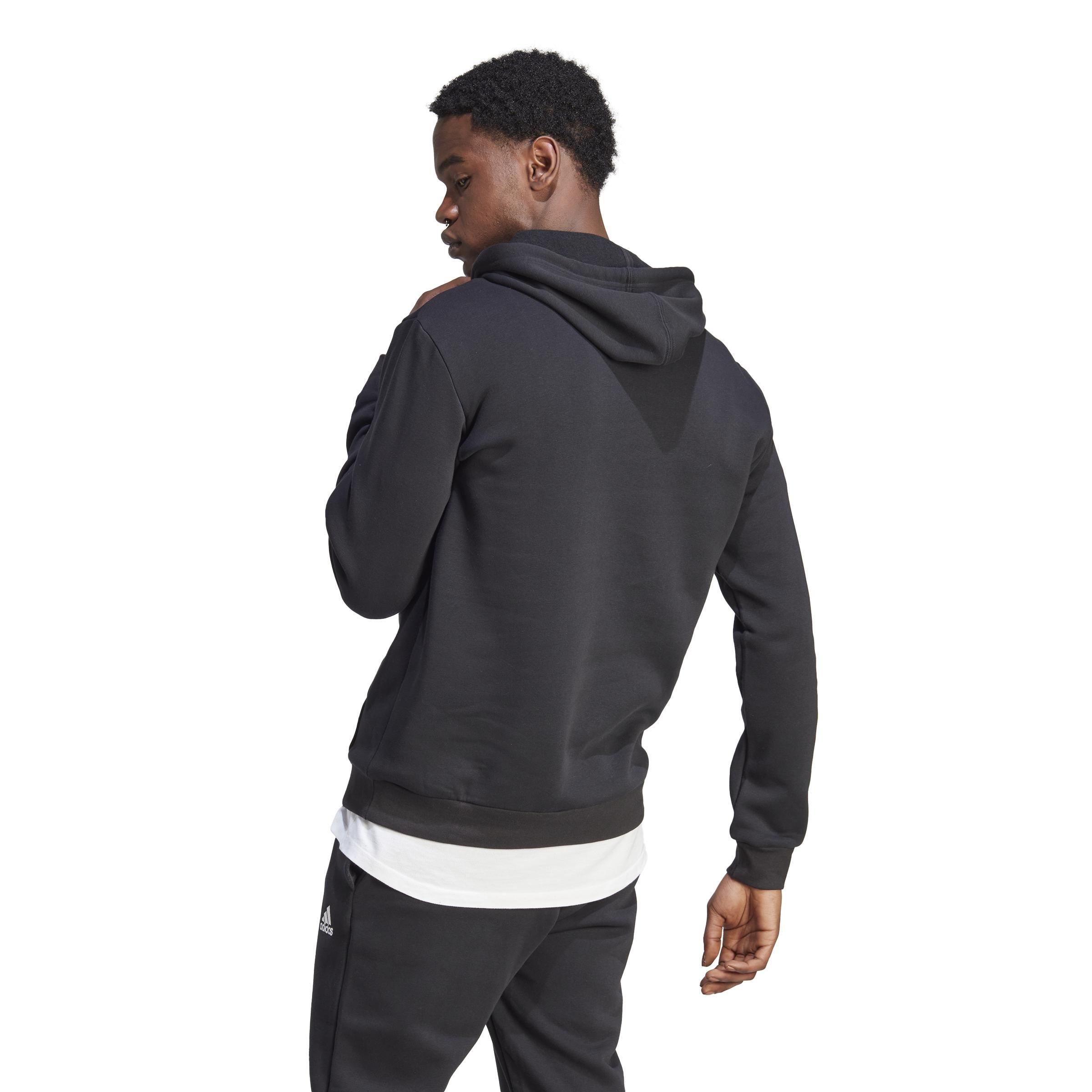 Essentials Fleece Big Logo Hoodie, Black, , large image number 4