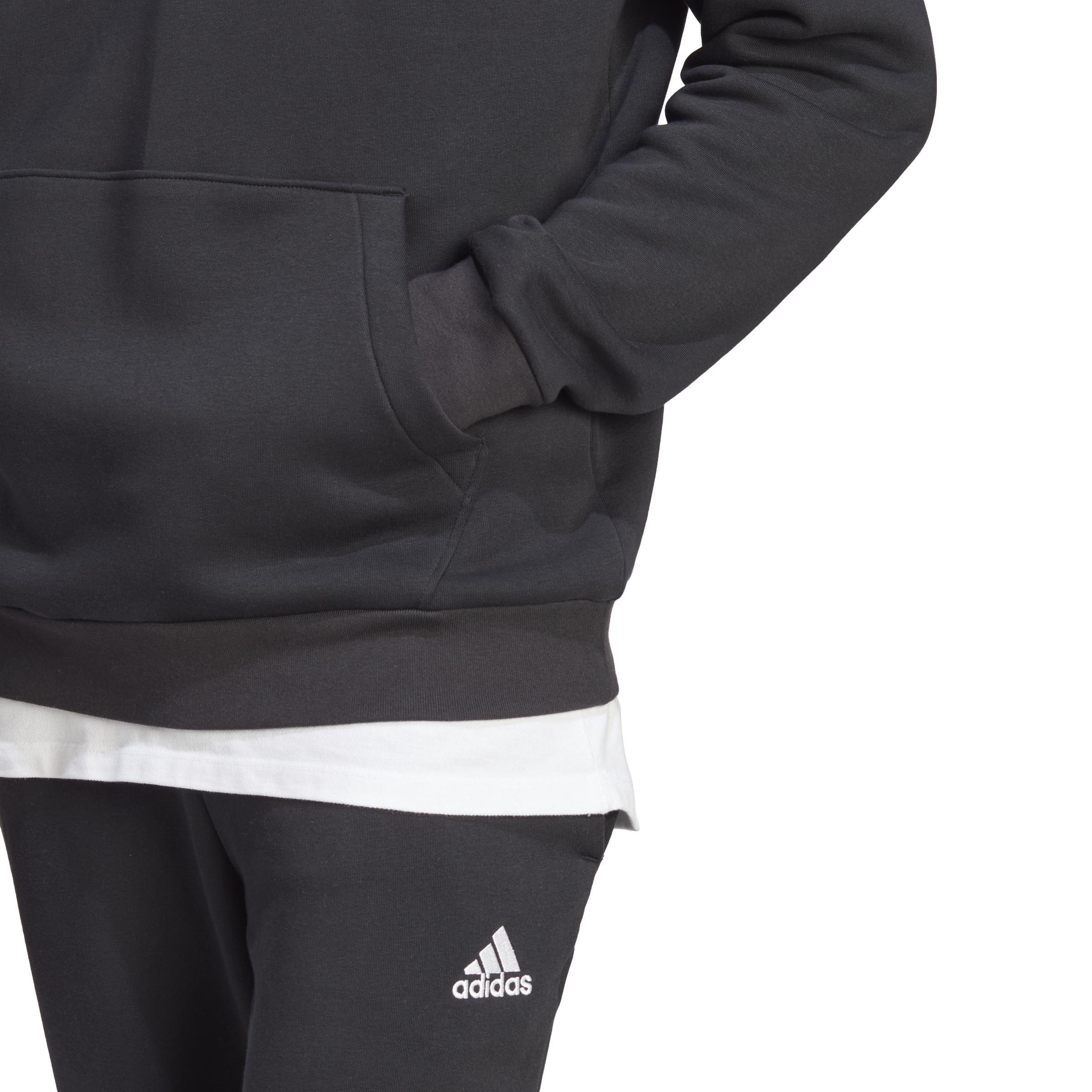 Essentials Fleece Big Logo Hoodie, Black, , large image number 5