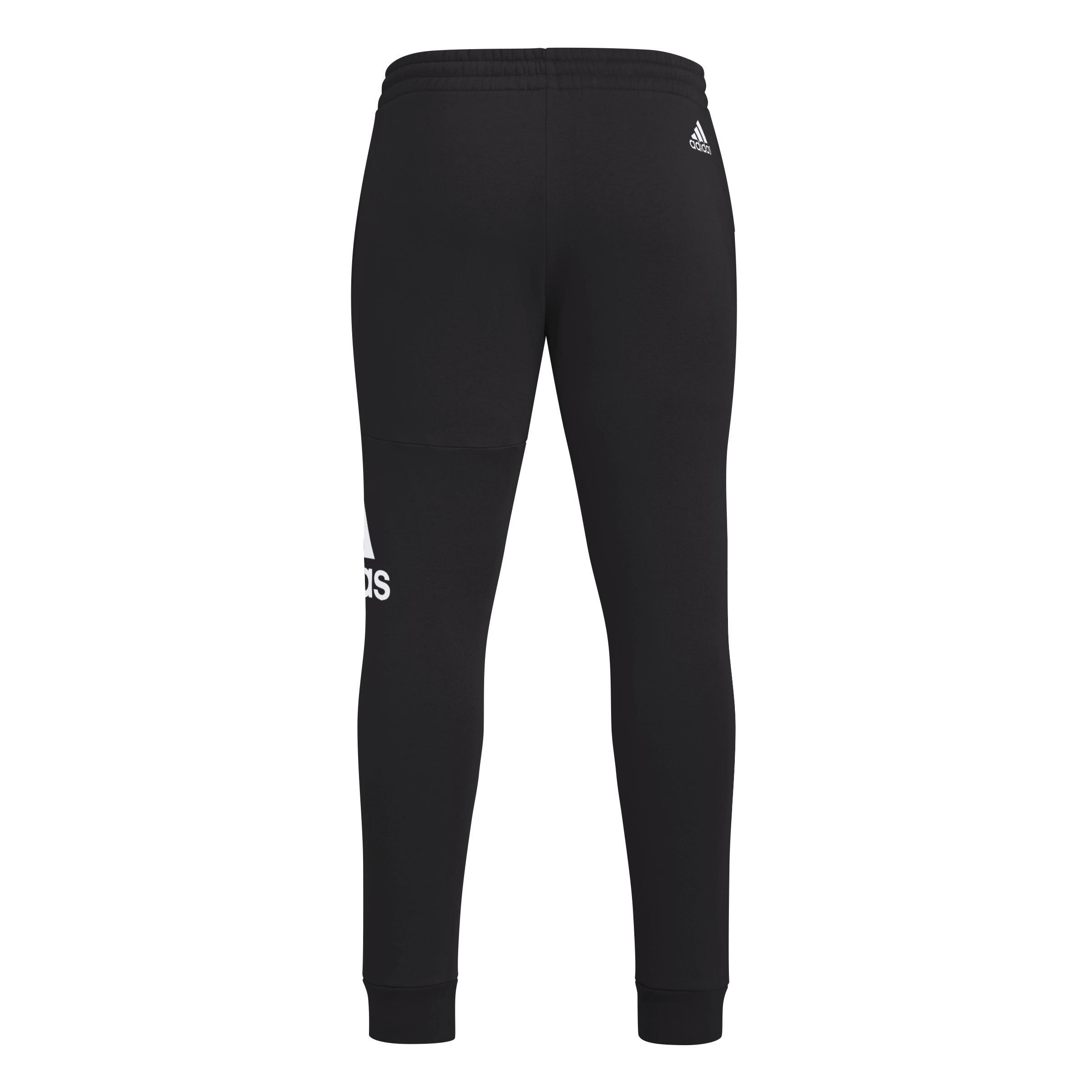 Essentials Fleece Tapered Cuff Big Logo Joggers, Black, , large image number 2