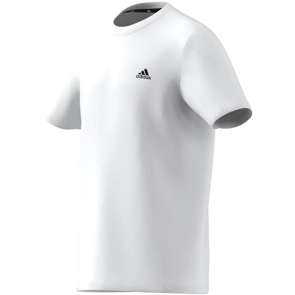 Unisex Kids Essentials Small Logo Cotton T-Shirt, White, , large image number 9