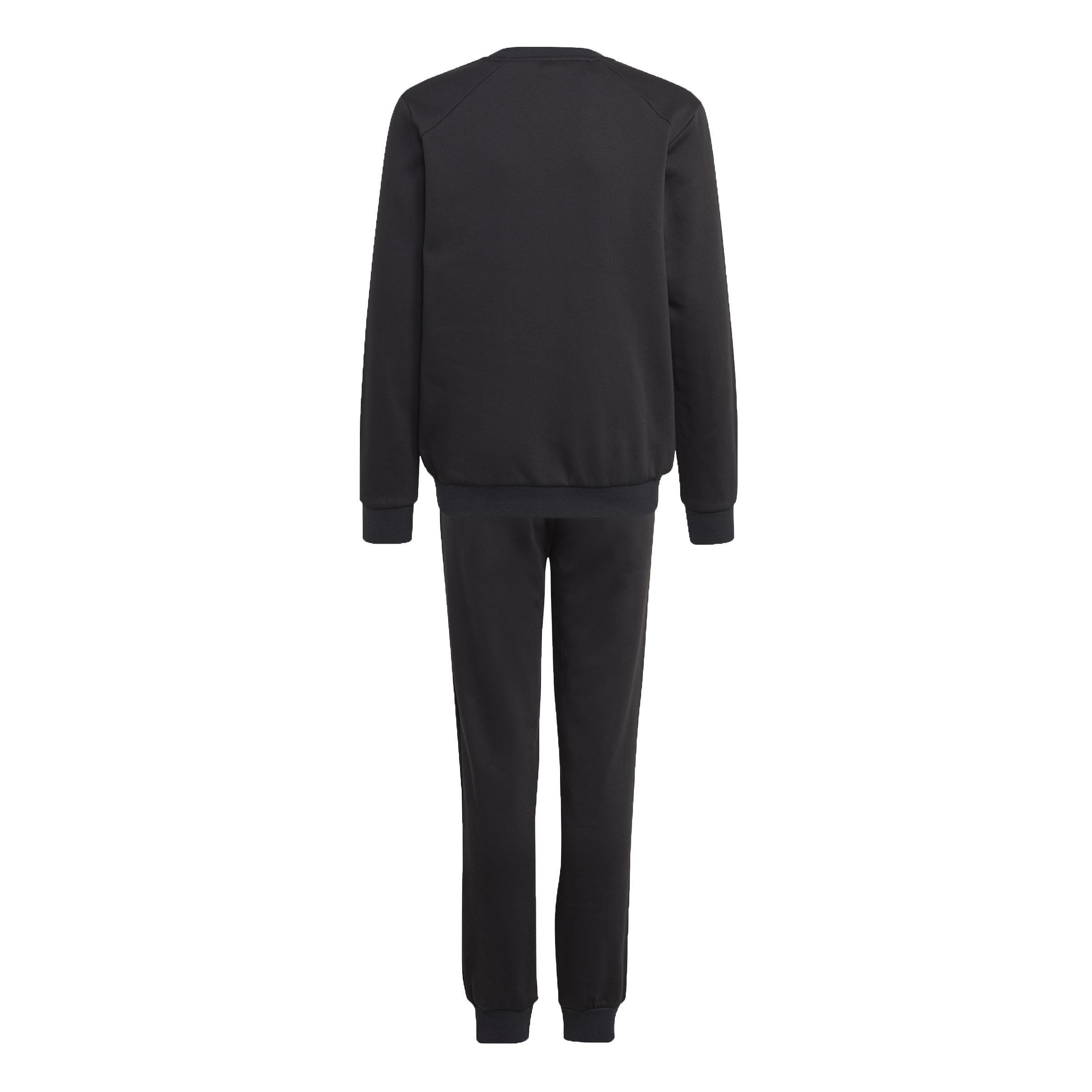 Unisex Kids Essentials Big Logo Fleece Jogger Set, Black, A901_ONE, large image number 3