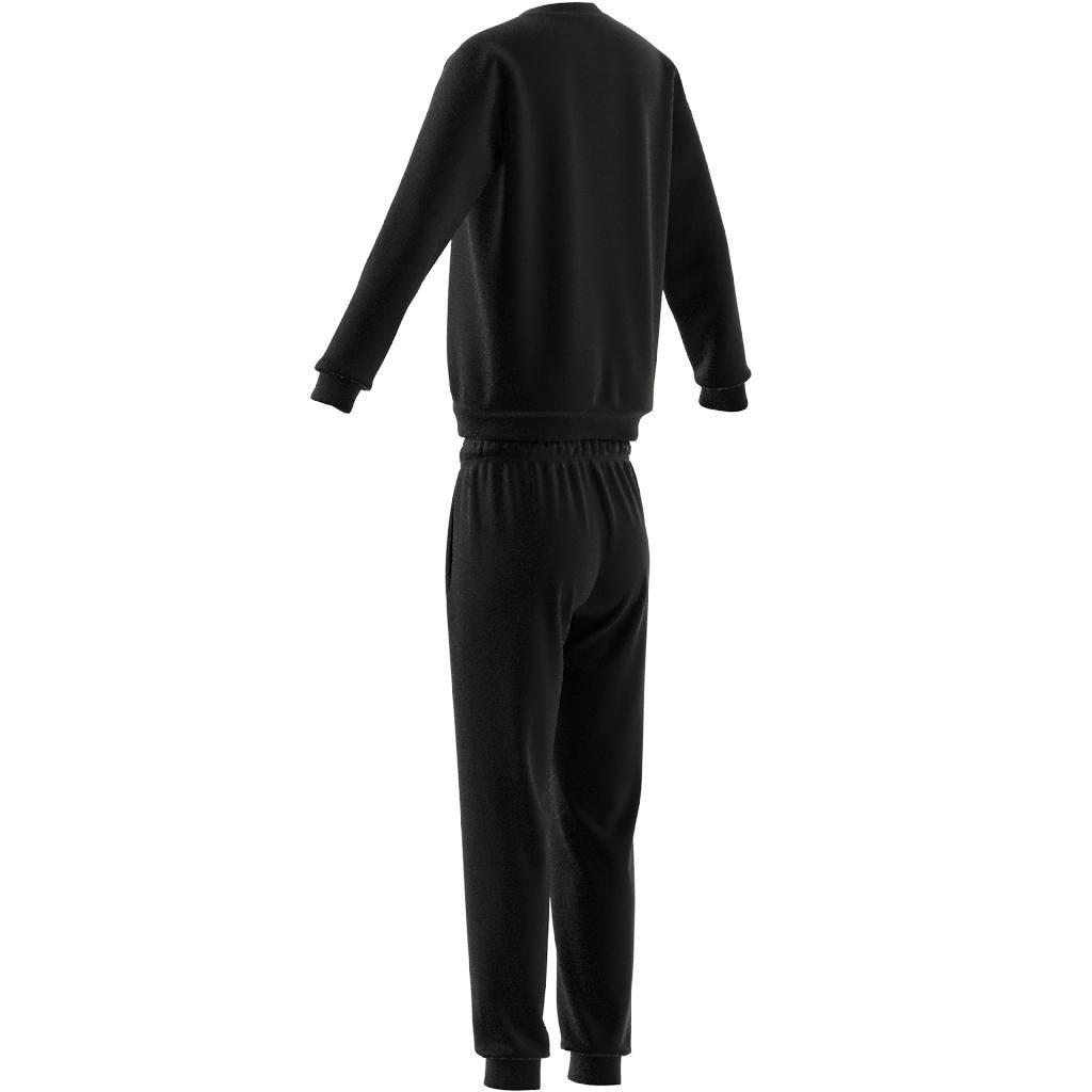 Unisex Kids Essentials Big Logo Fleece Jogger Set, Black, A901_ONE, large image number 12