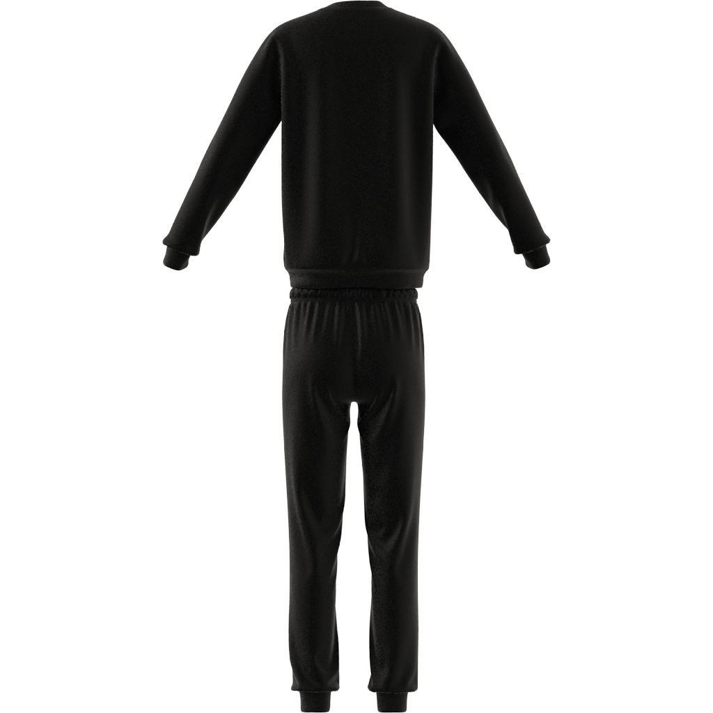 Unisex Kids Essentials Big Logo Fleece Jogger Set, Black, A901_ONE, large image number 13