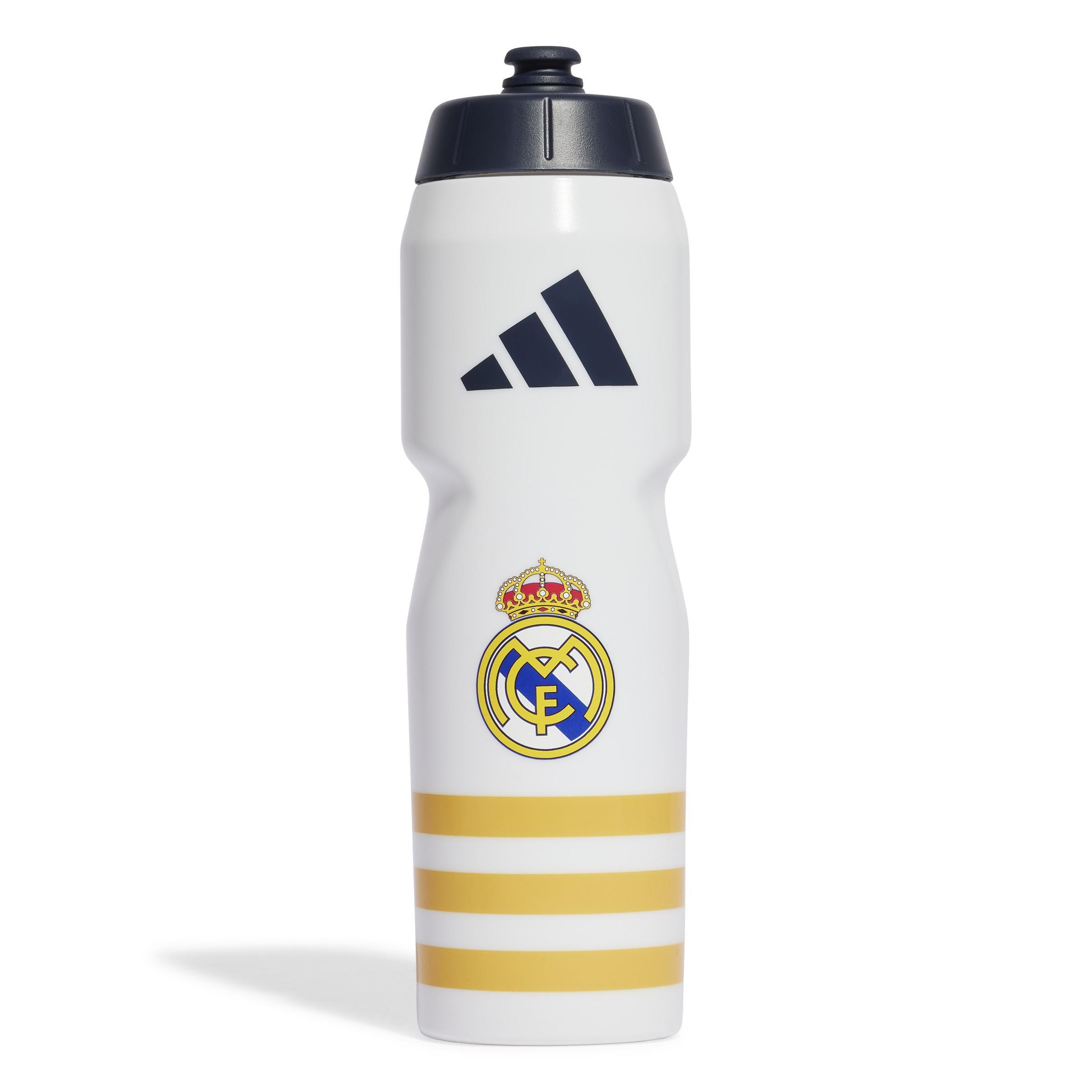Unisex Real Madrid Water Bottle, White, A901_ONE, large image number 0