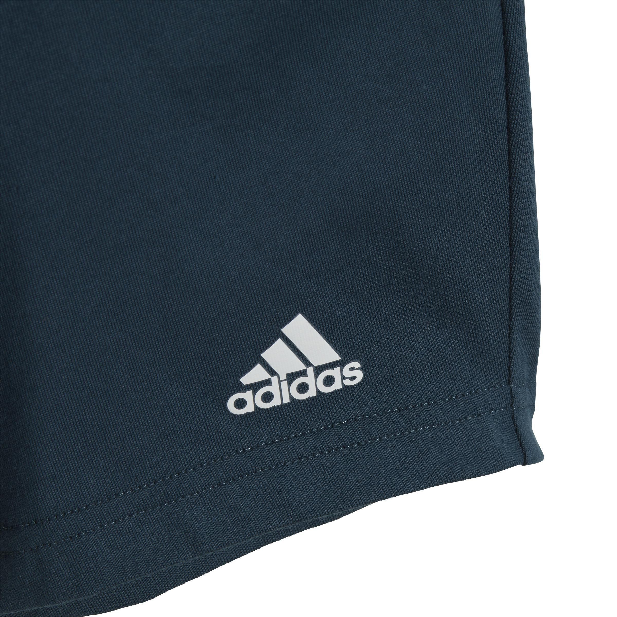 Unisex Kids Essentials Organic Cotton Tee and Shorts Set, Blue, A901_ONE, large image number 6