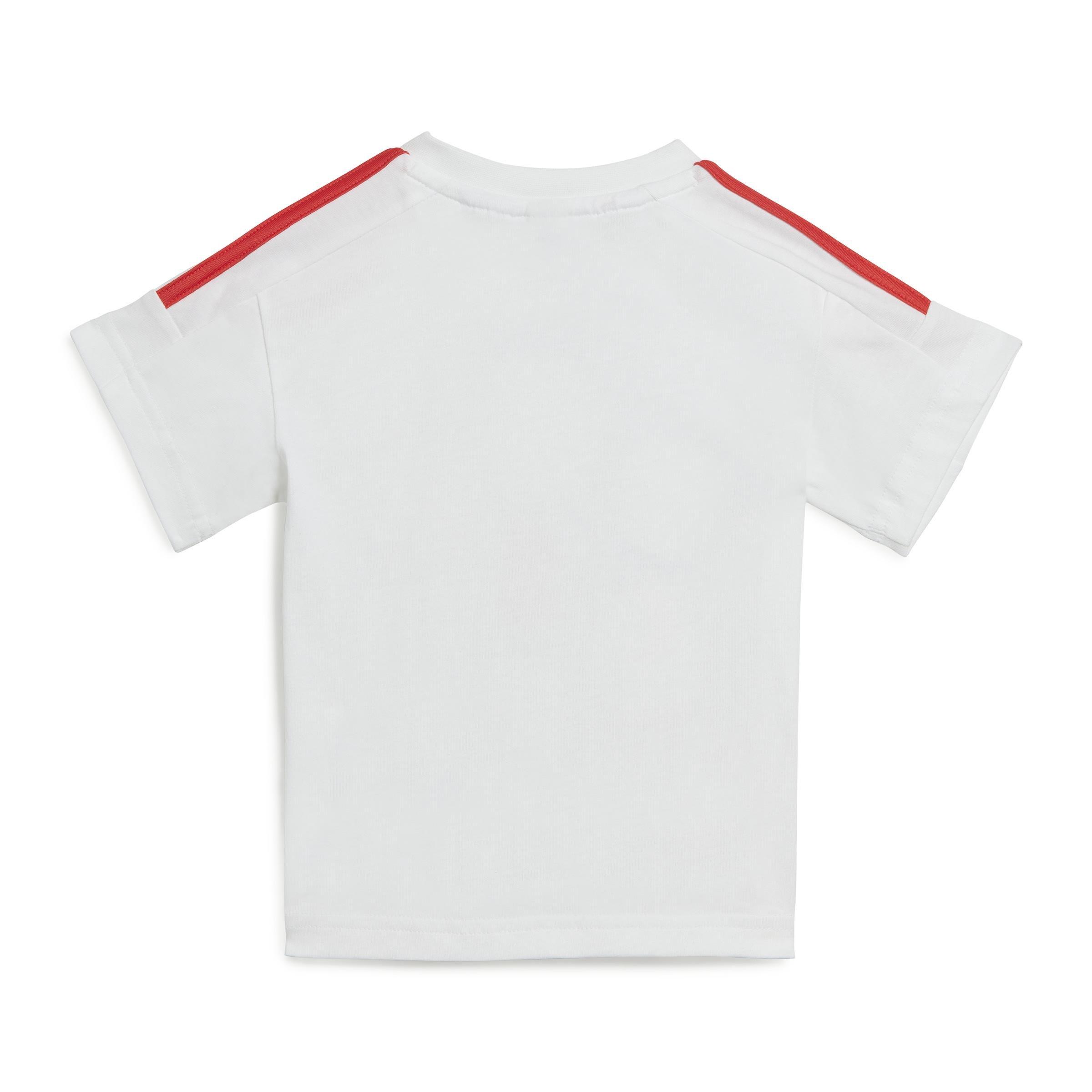 Unisex Kids Marvel Spider-Man Tee And Shorts Set, White, A901_ONE, large image number 3