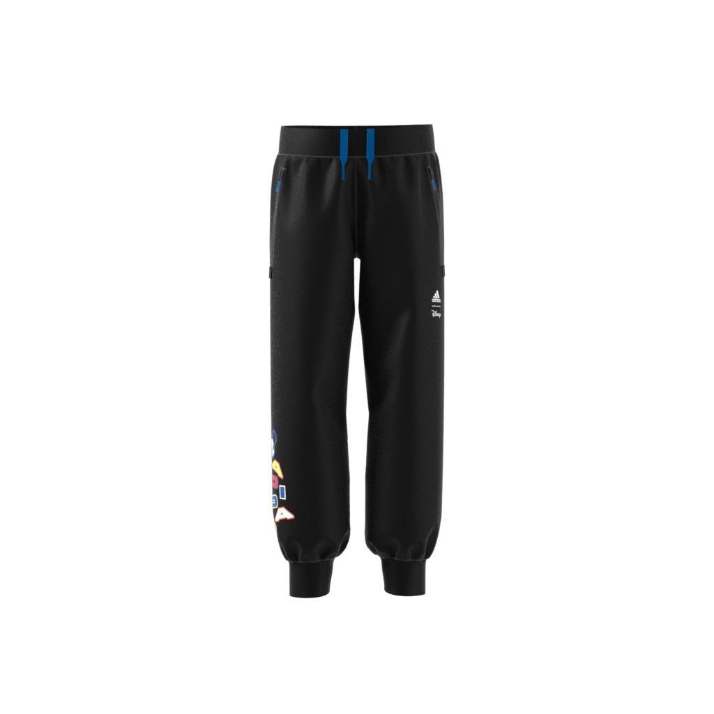 Unisex Disney Mickey Mouse Tracksuit Bottoms, Black, A901_ONE, large image number 12