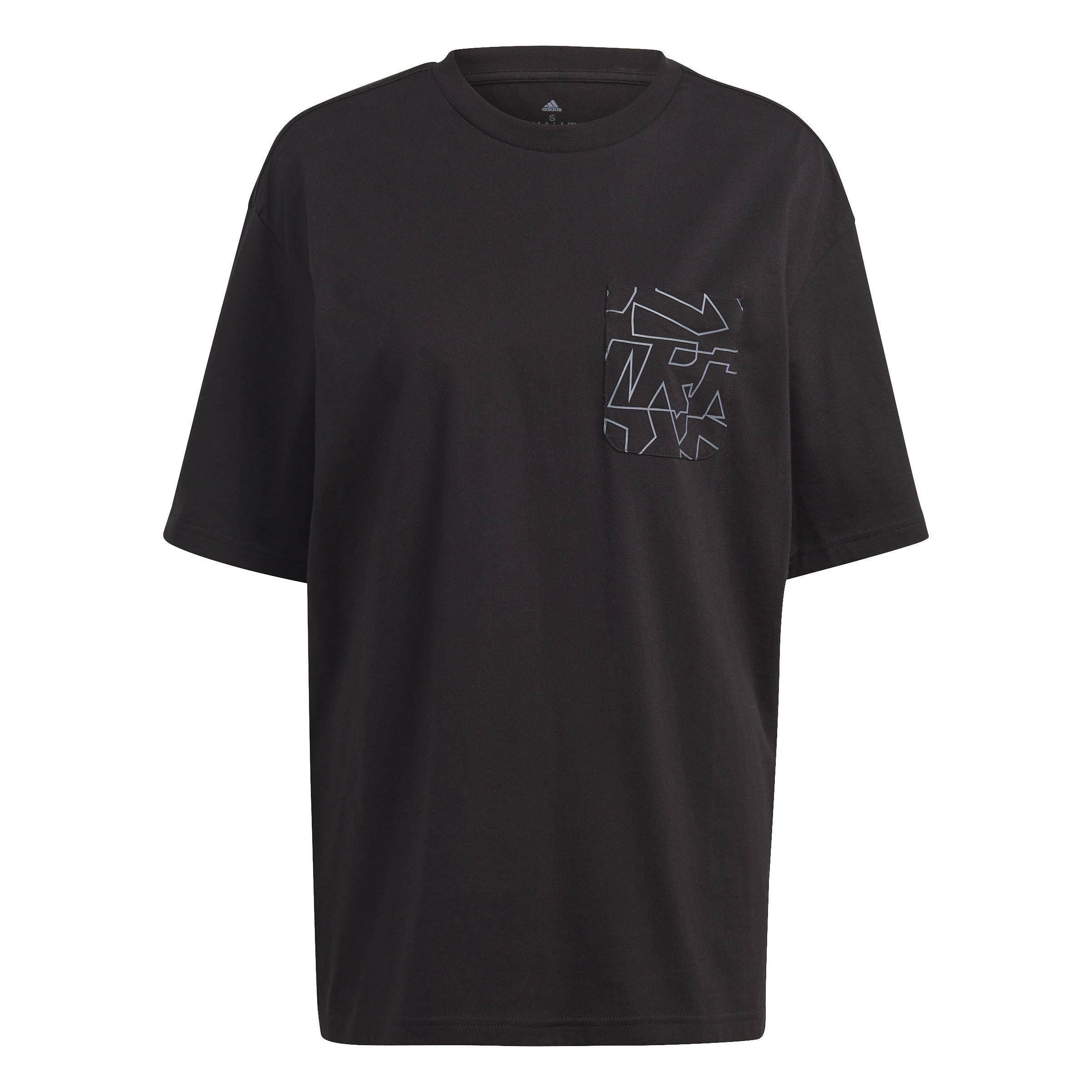 Terrex Graphic Pocket Print T-Shirt, Black, , large image number 1
