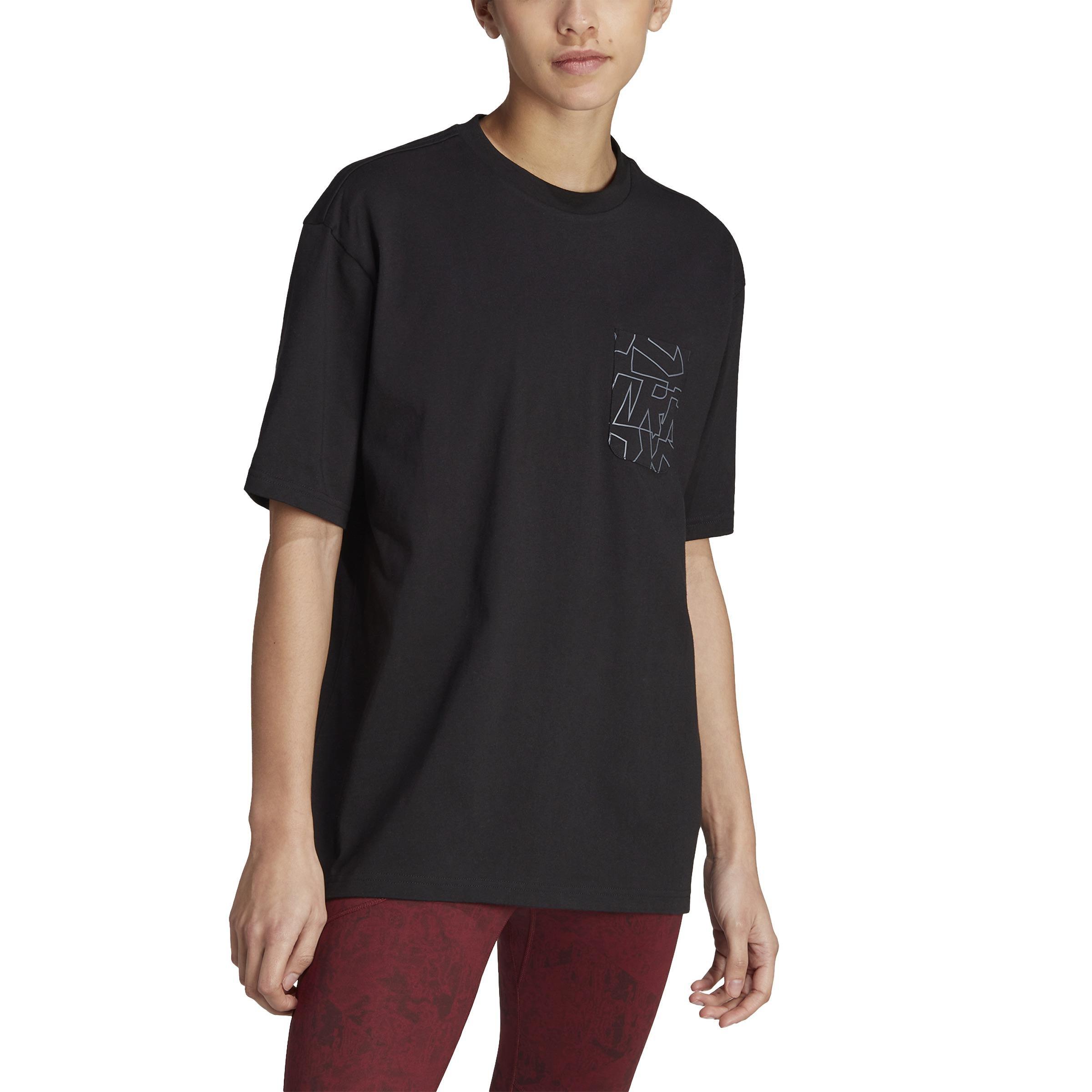 Terrex Graphic Pocket Print T-Shirt, Black, A901_ONE, large image number 2