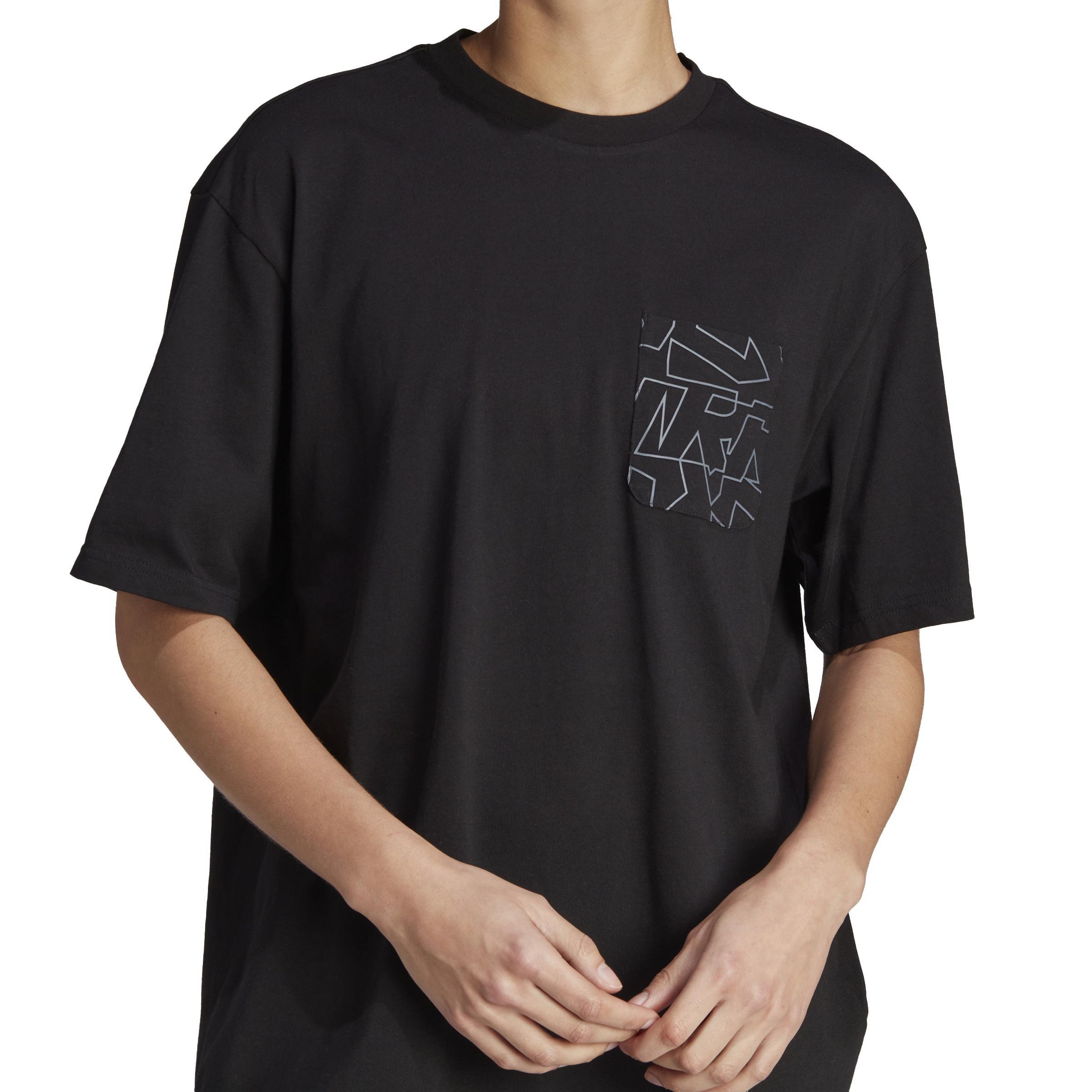 Terrex Graphic Pocket Print T-Shirt, Black, A901_ONE, large image number 5