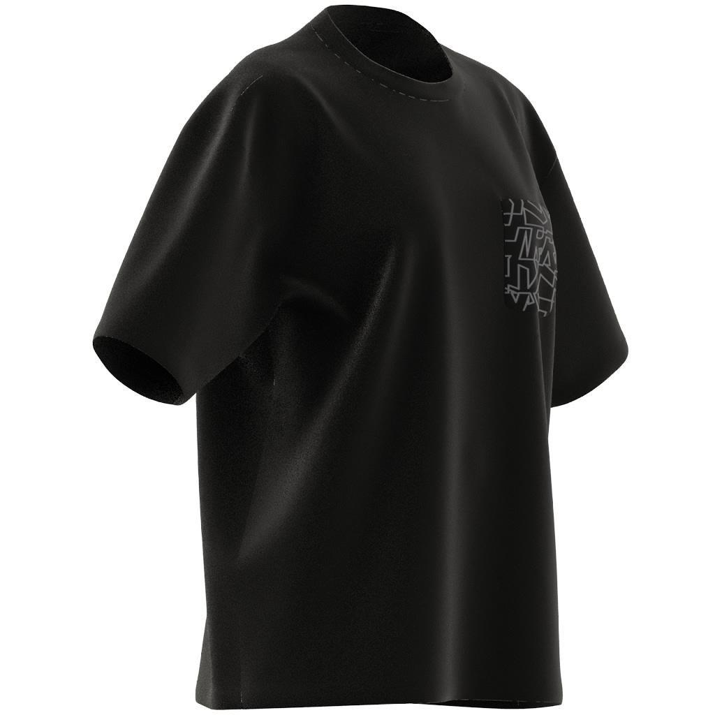 Terrex Graphic Pocket Print T-Shirt, Black, , large image number 7