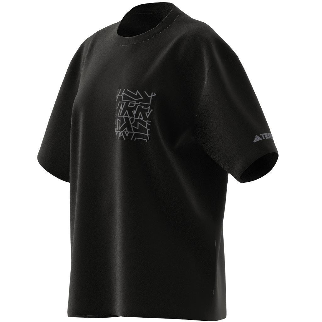 Terrex Graphic Pocket Print T-Shirt, Black, , large image number 12