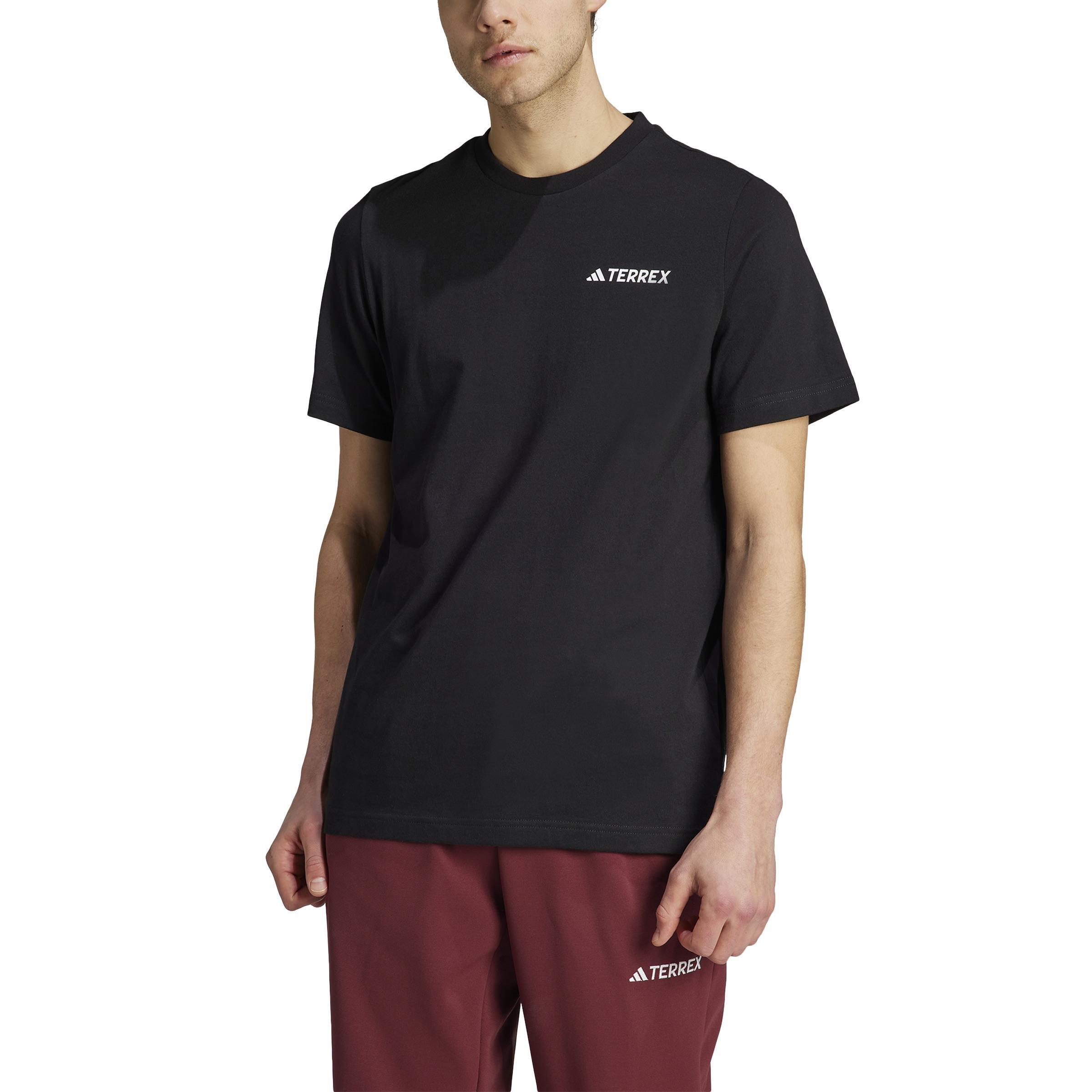 Terrex Graphic Altitude T-Shirt, Black, A901_ONE, large image number 0