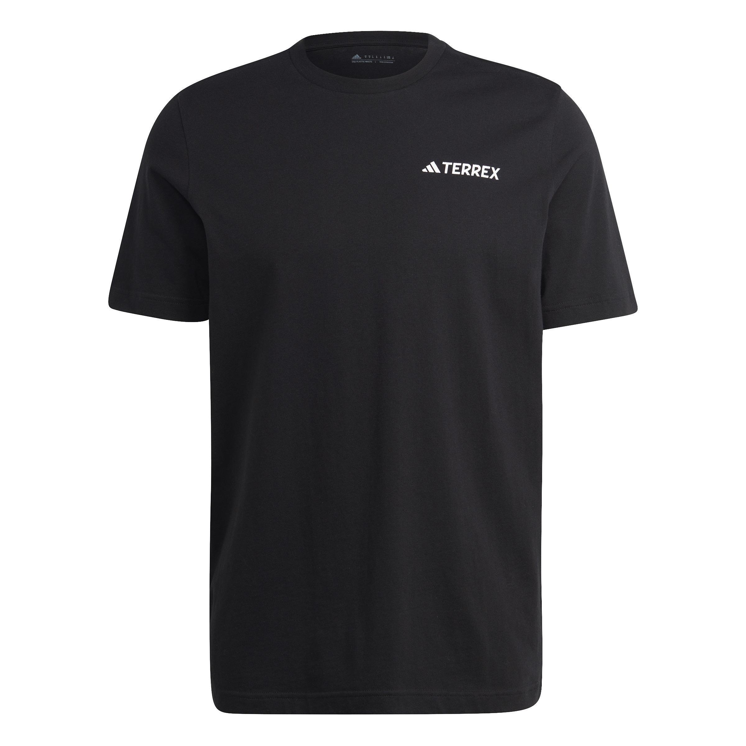 Terrex Graphic Altitude T-Shirt, Black, A901_ONE, large image number 1
