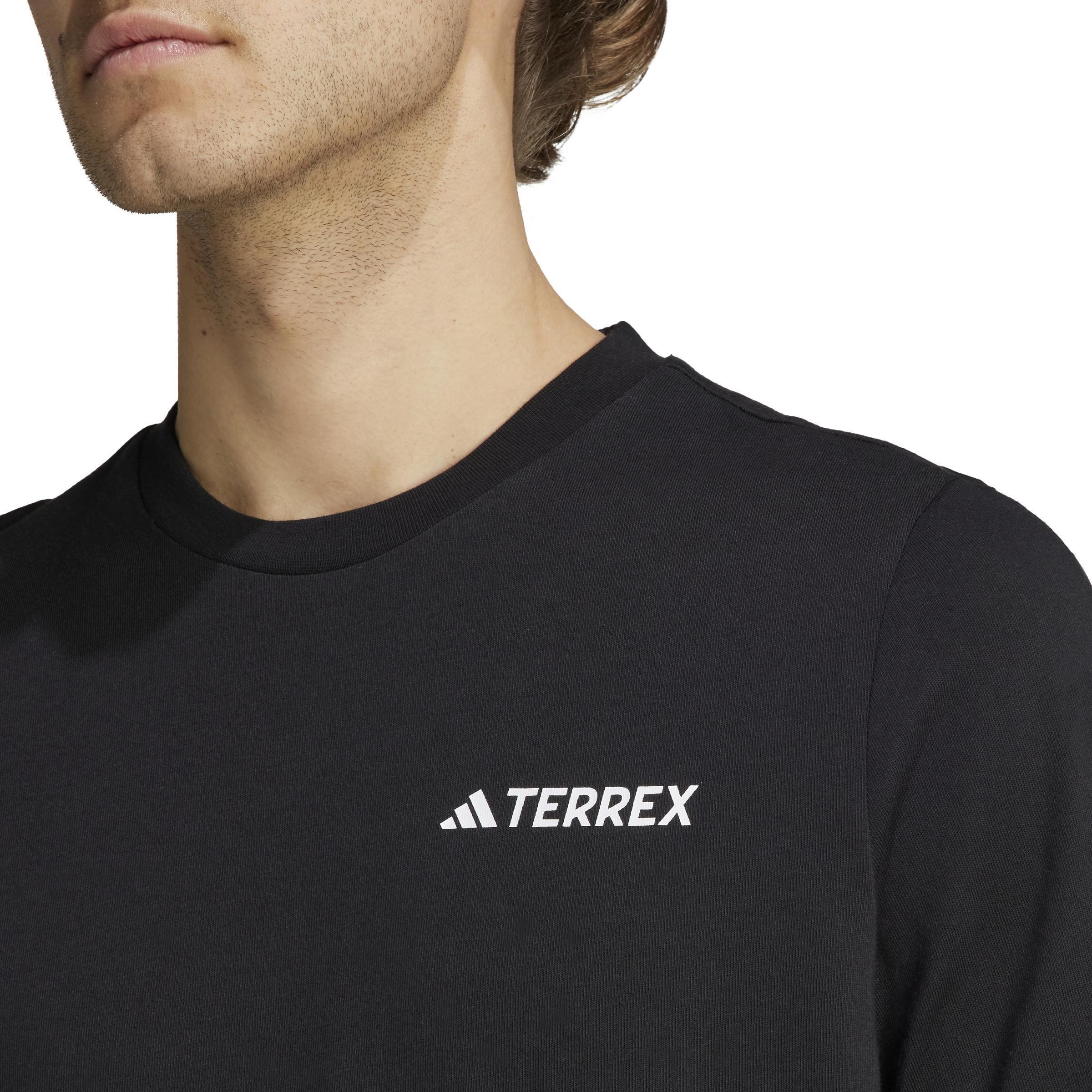Terrex Graphic Altitude T-Shirt, Black, A901_ONE, large image number 4