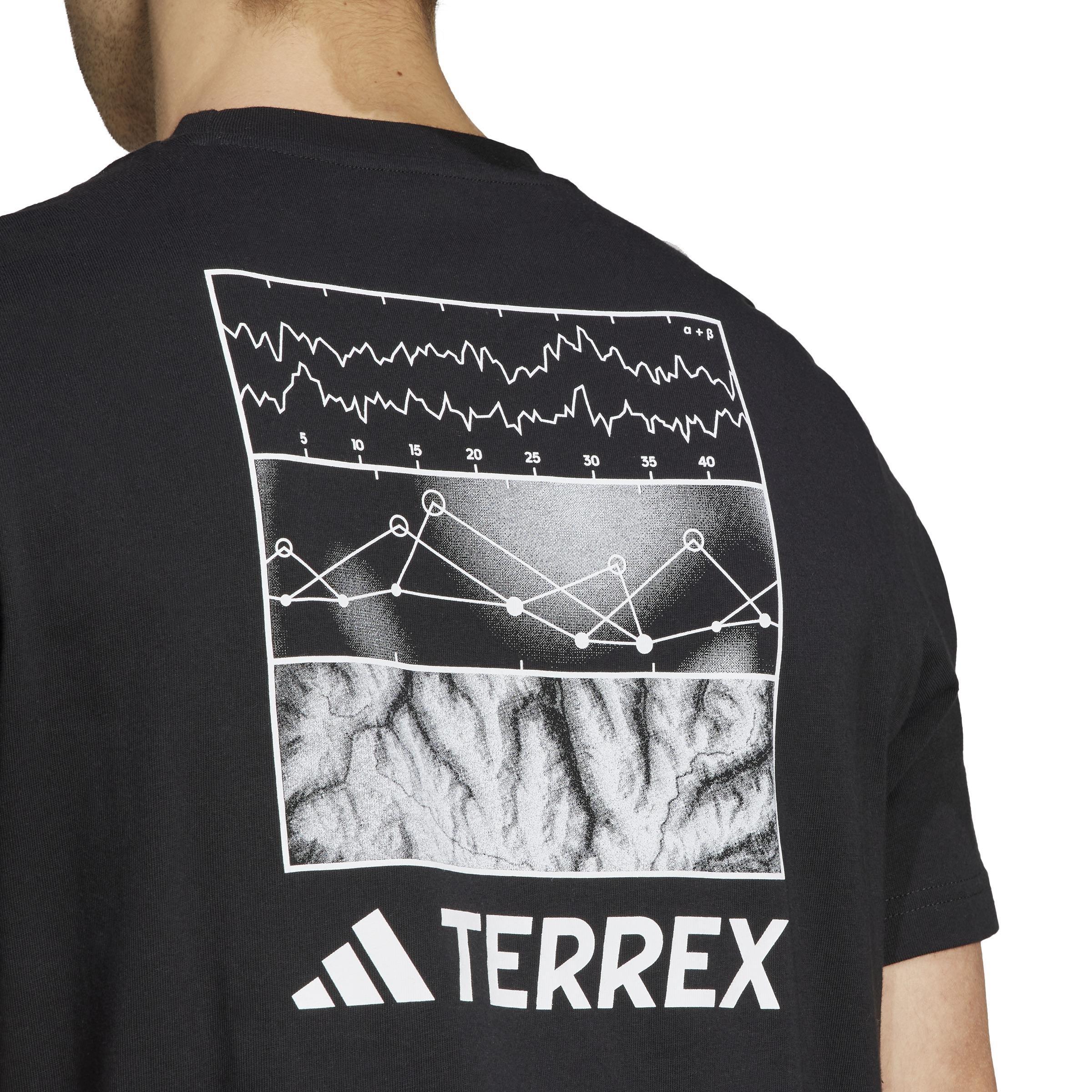 Terrex Graphic Altitude T-Shirt, Black, A901_ONE, large image number 5