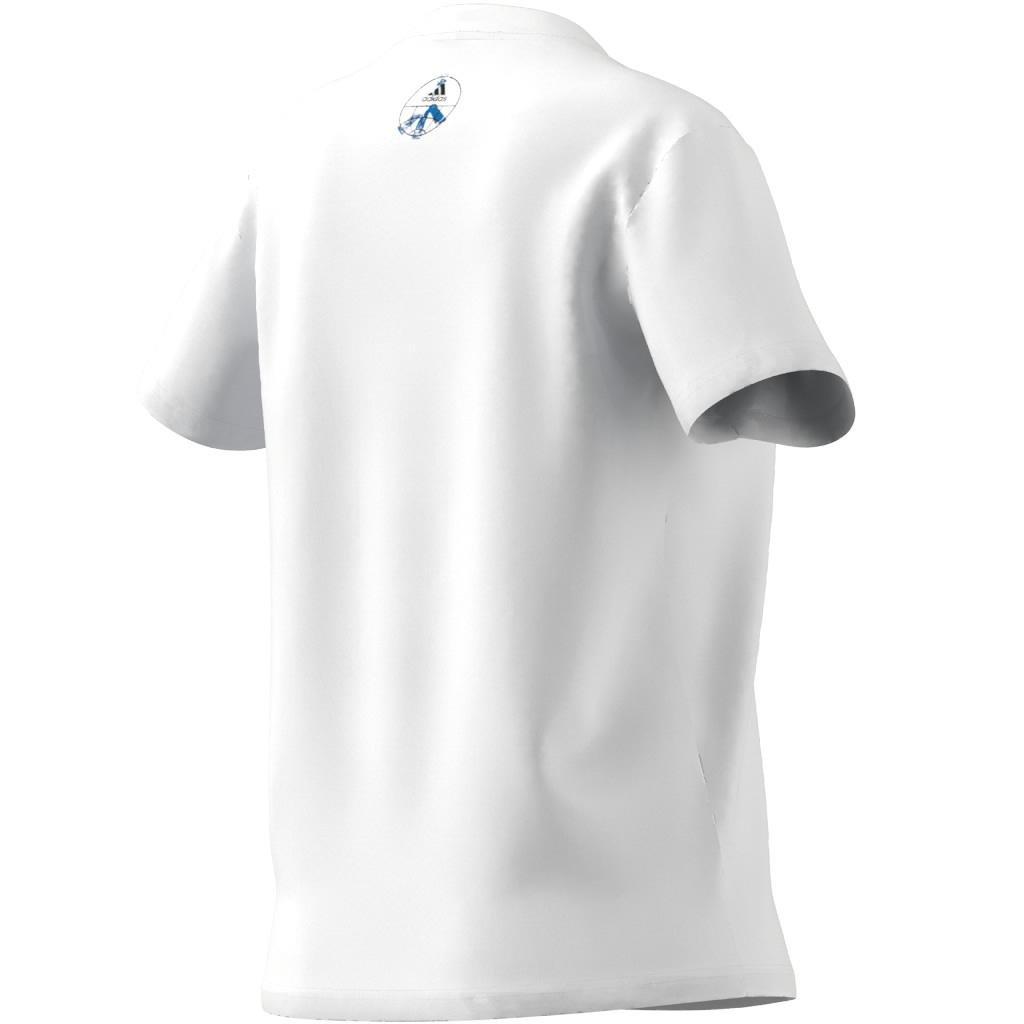 Change Through Sports Graphic T-Shirt, White, A901_ONE, large image number 7