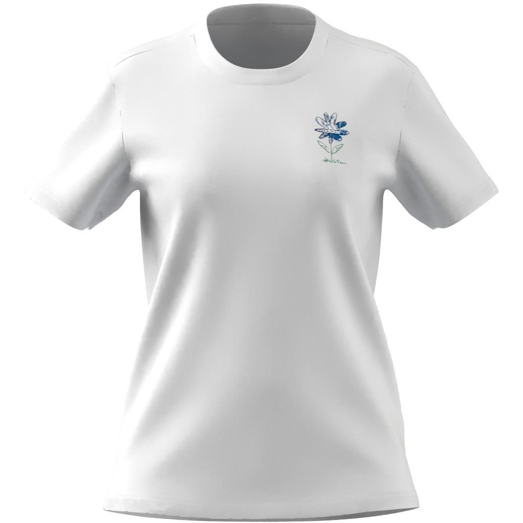 Change Through Sports Graphic T-Shirt, White, A901_ONE, large image number 9