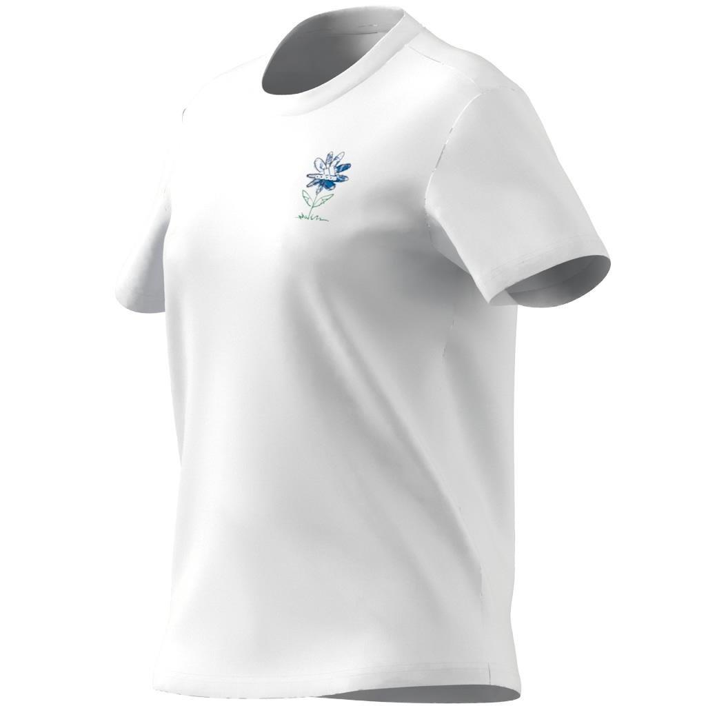 Change Through Sports Graphic T-Shirt, White, A901_ONE, large image number 10