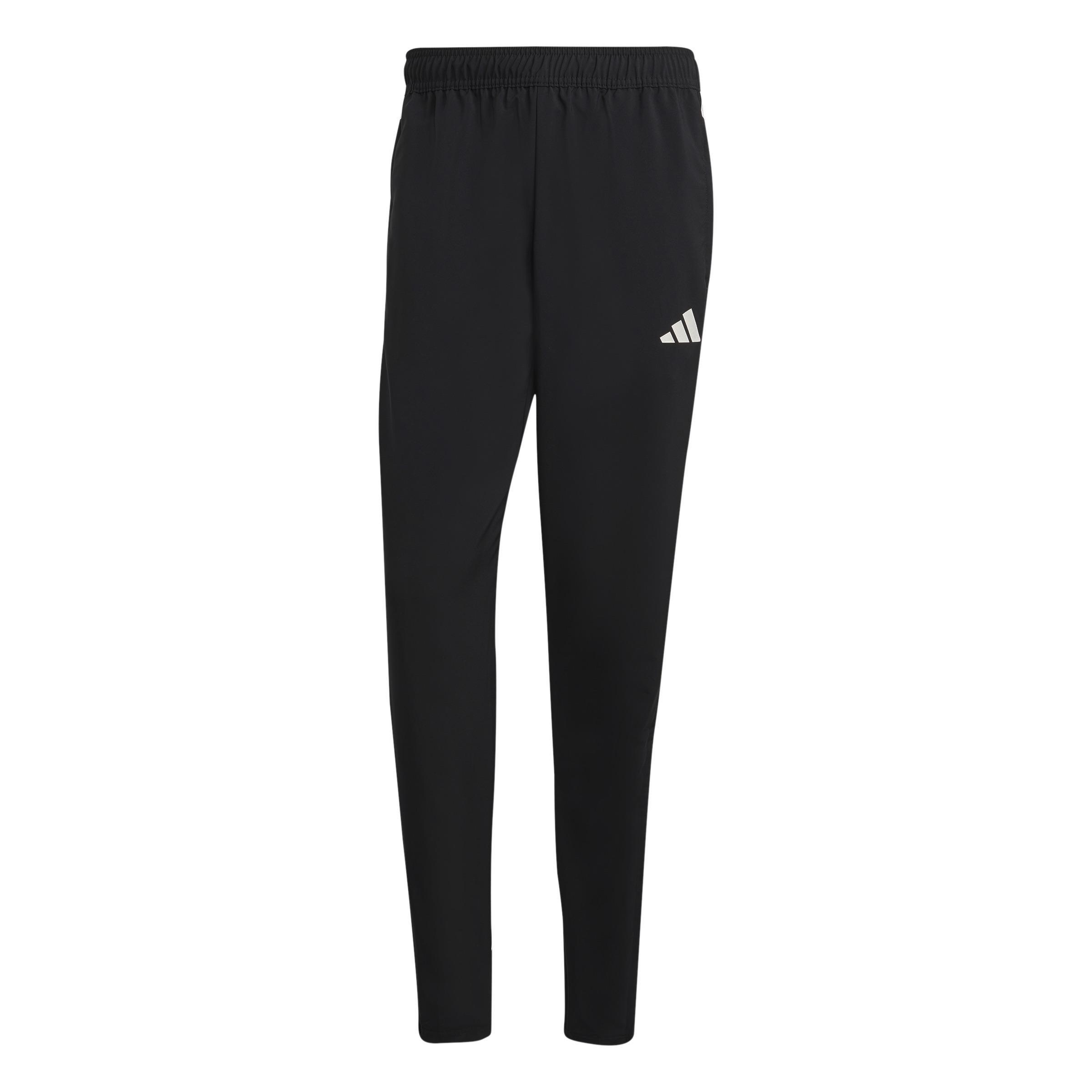 Tiro 23 League Woven Tracksuit Bottoms, Black, A901_ONE, large image number 0